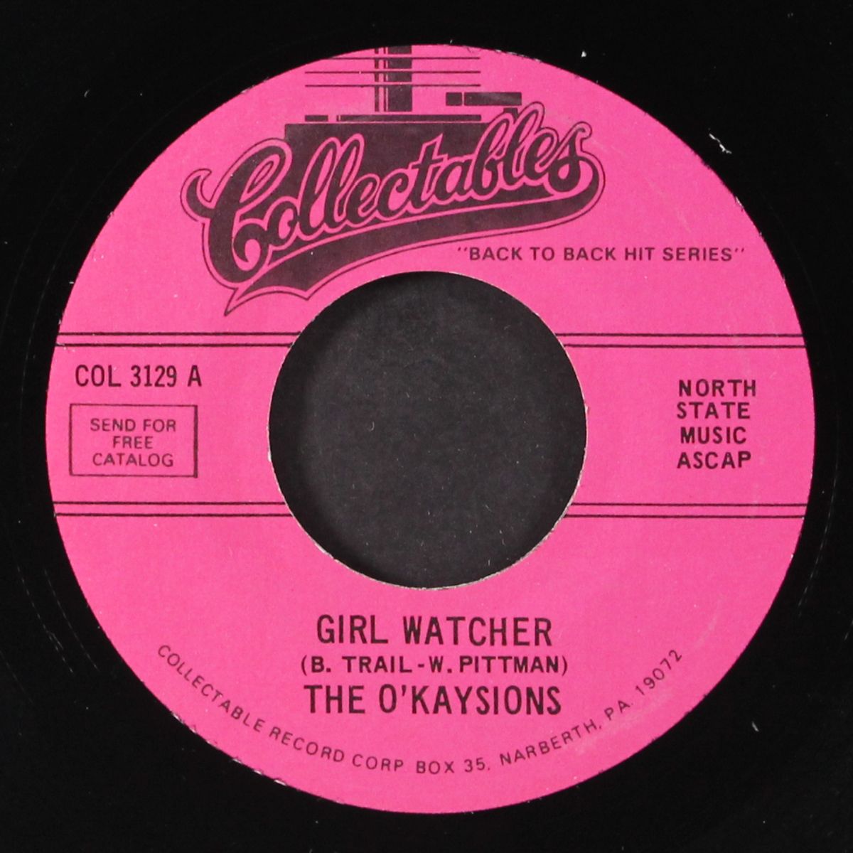 girl watcher / get on up by O'KAYSIONS / ESQUIRES