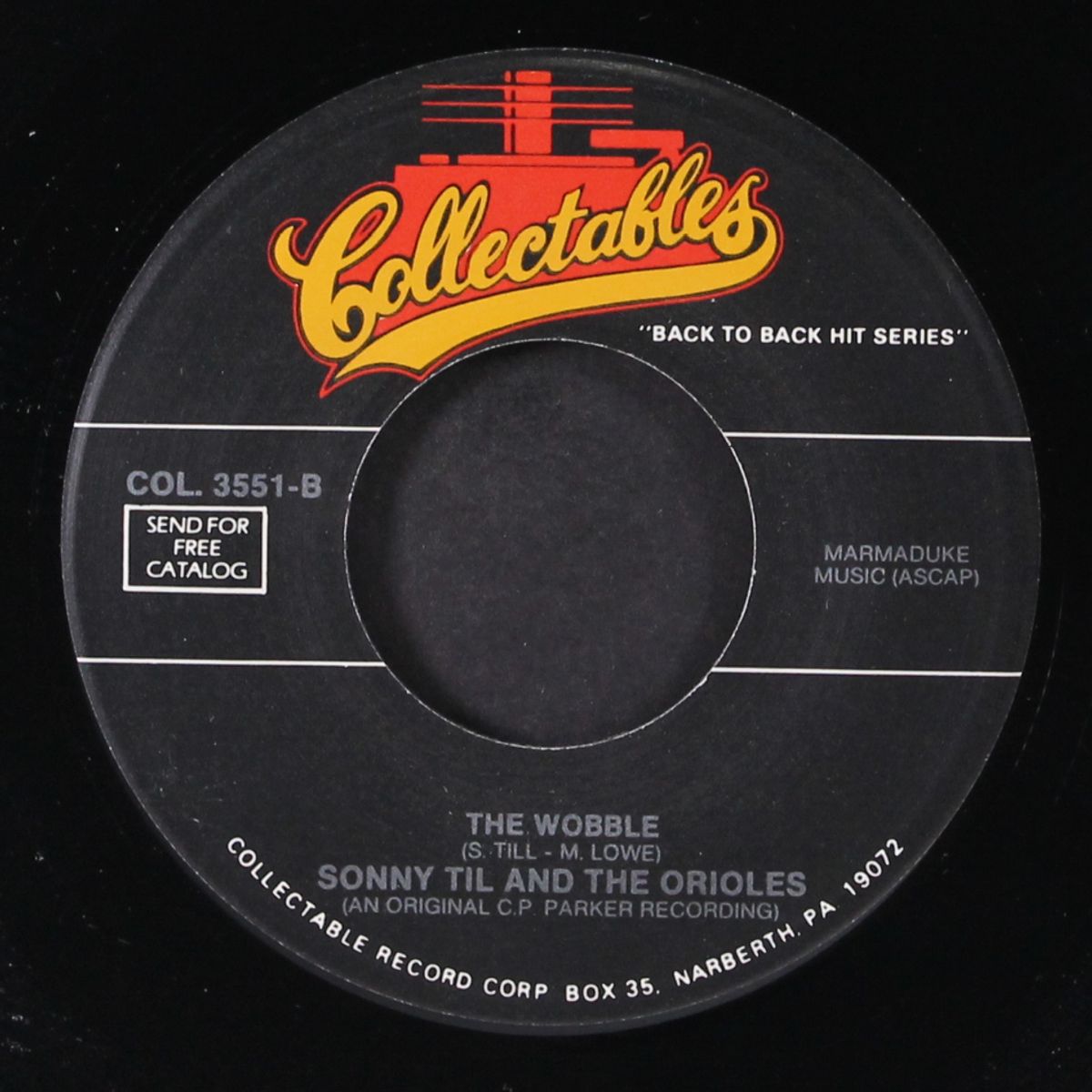 back to the chapel again / the wobble by SONNY TIL & ORIOLES