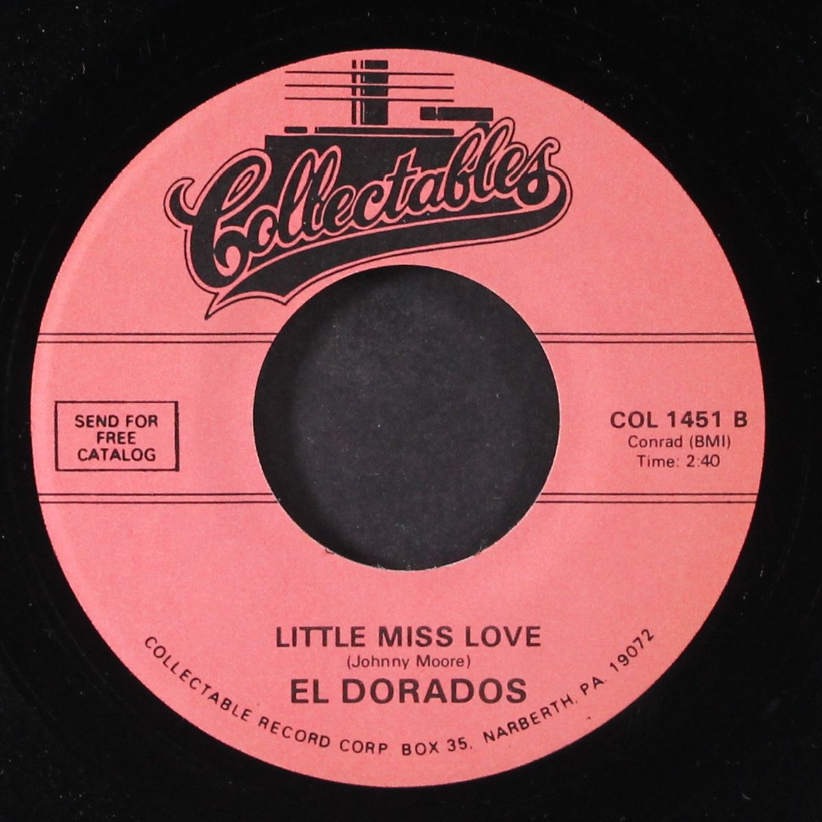 one more chance / little miss love by EL DORADOS