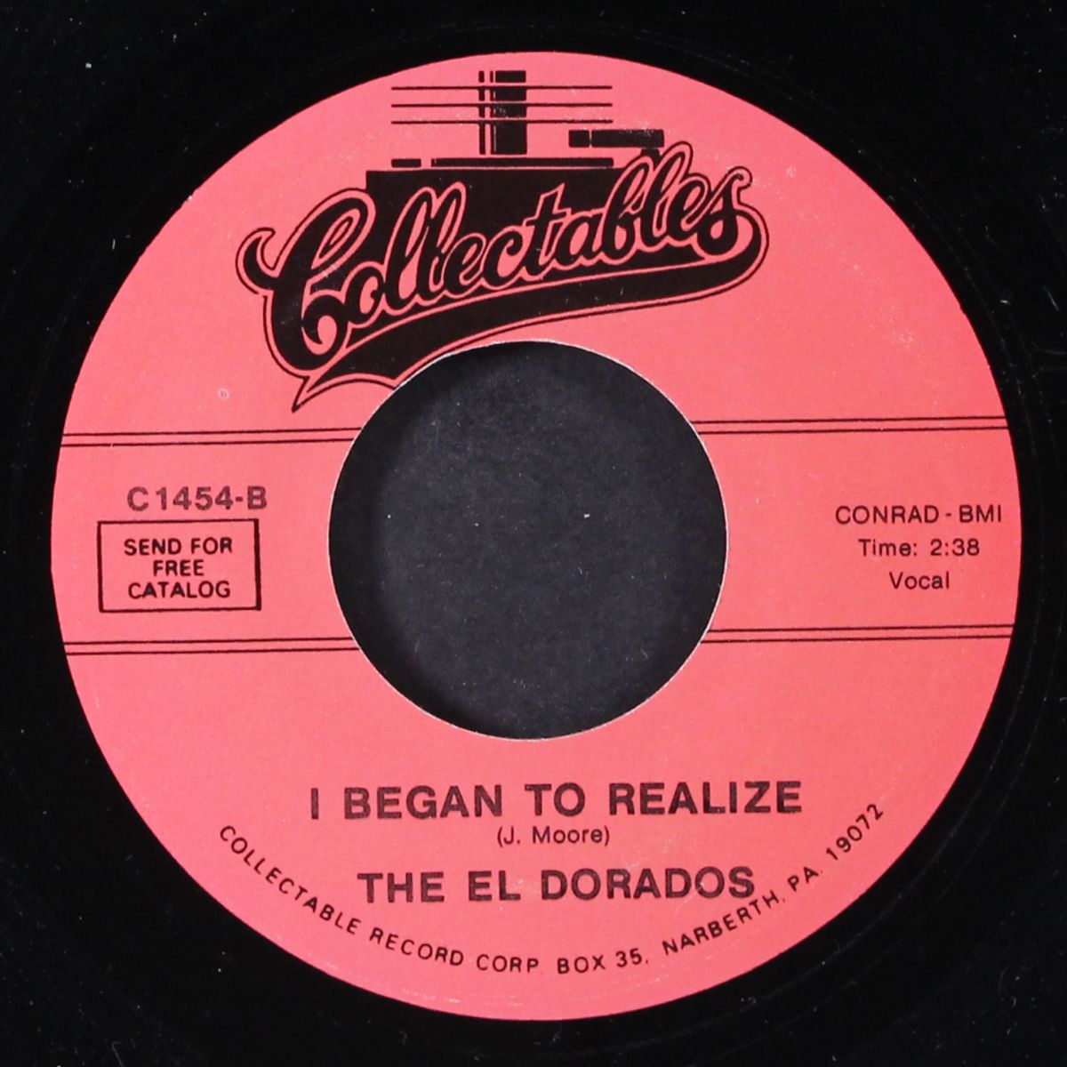 i'll be forever loving you / i began to realize by EL DORADOS
