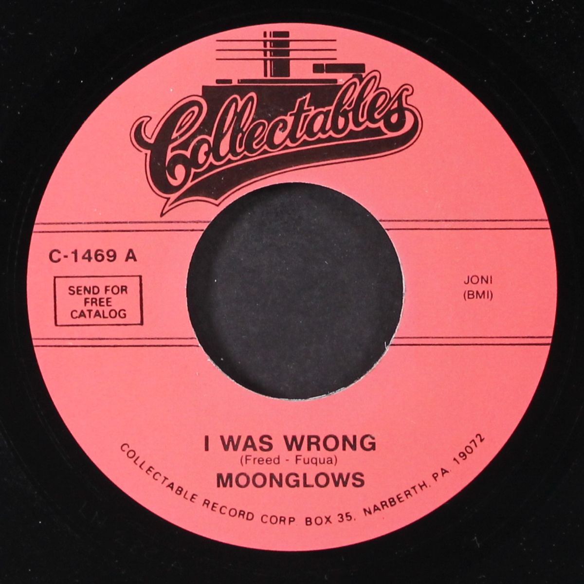 i was wrong / my gal by MOONGLOWS