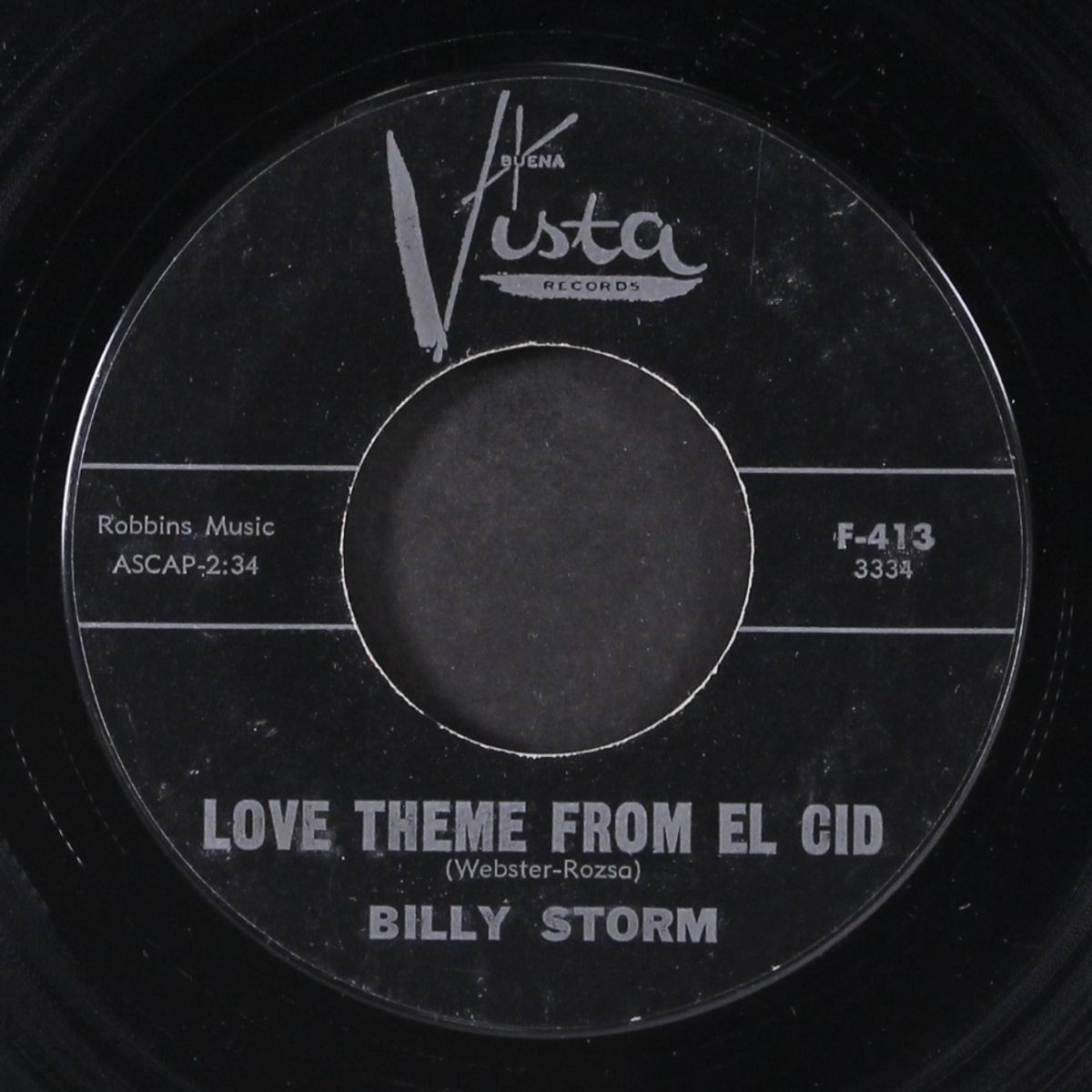 cee cee rider / love theme from el cid by BILLY STORM