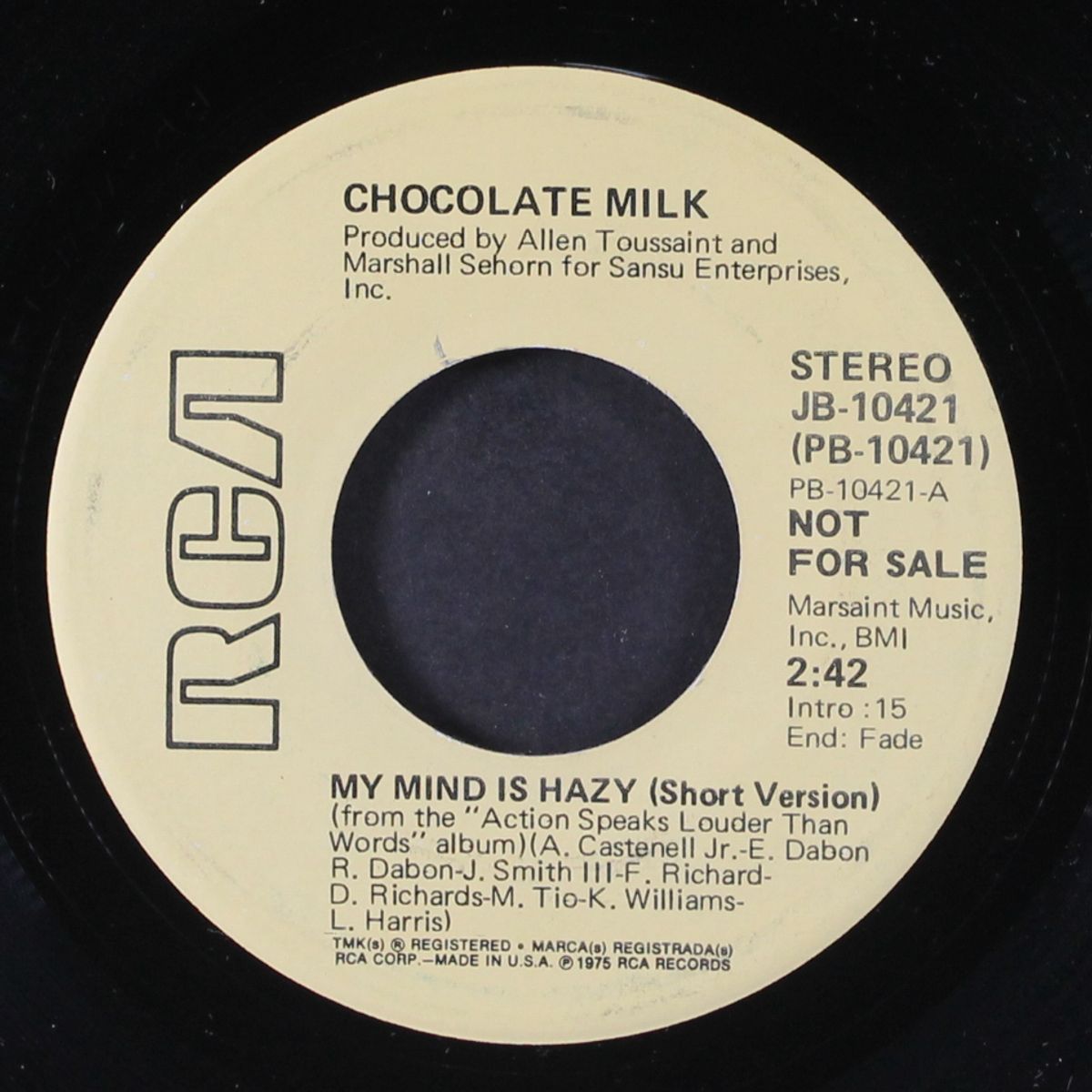 my mind is hazy / short by CHOCOLATE MILK