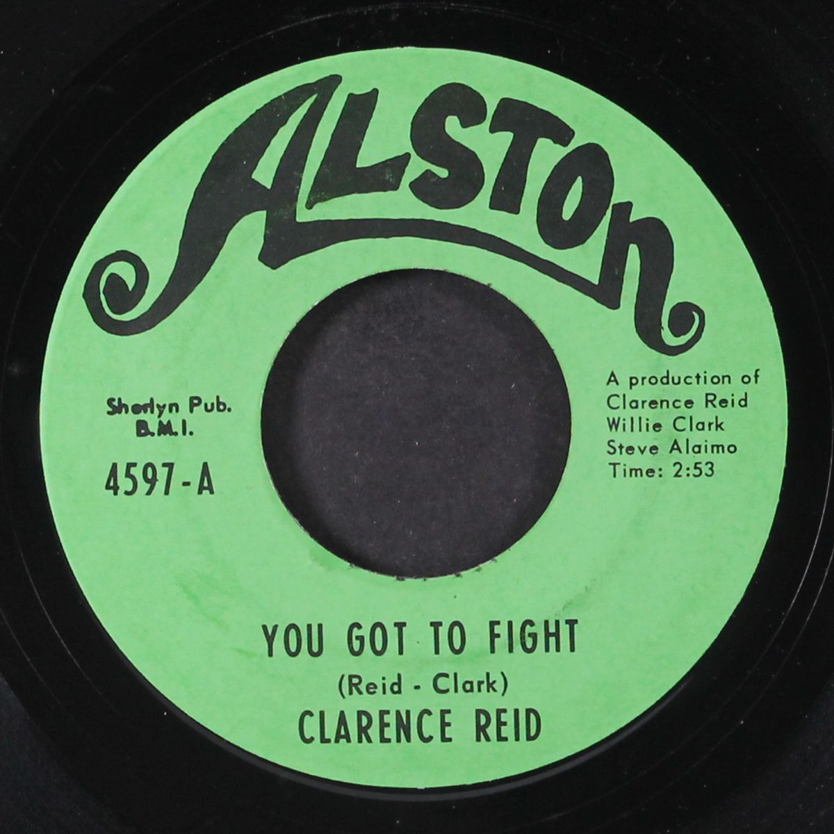 you got to fight / three is a crowd by CLARENCE REID