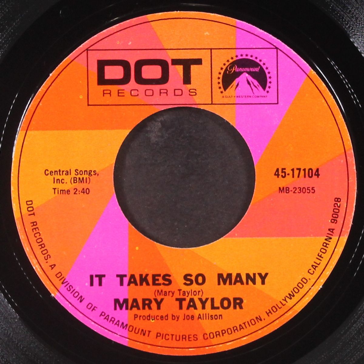 i don't like the way you love me / it takes so many by MARY TAYLOR