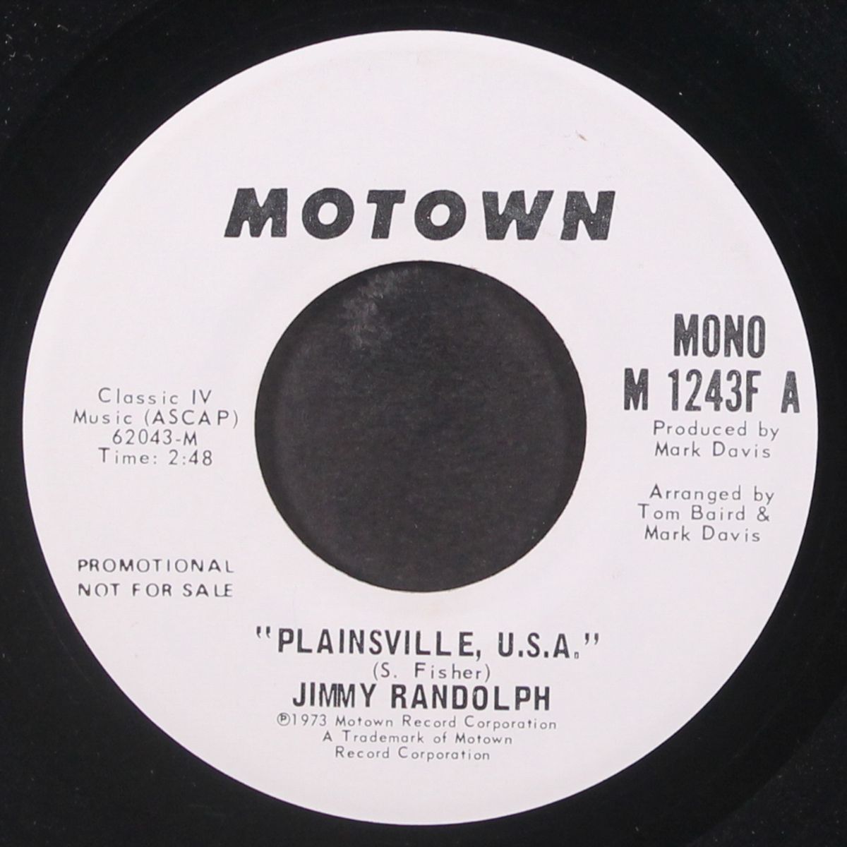 plainsville, u.s.a. / mono by JIMMY RANDOLPH