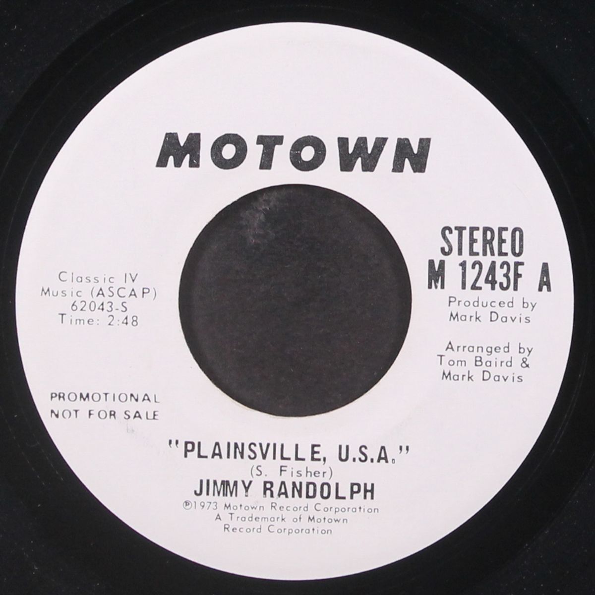 plainsville, u.s.a. / mono by JIMMY RANDOLPH