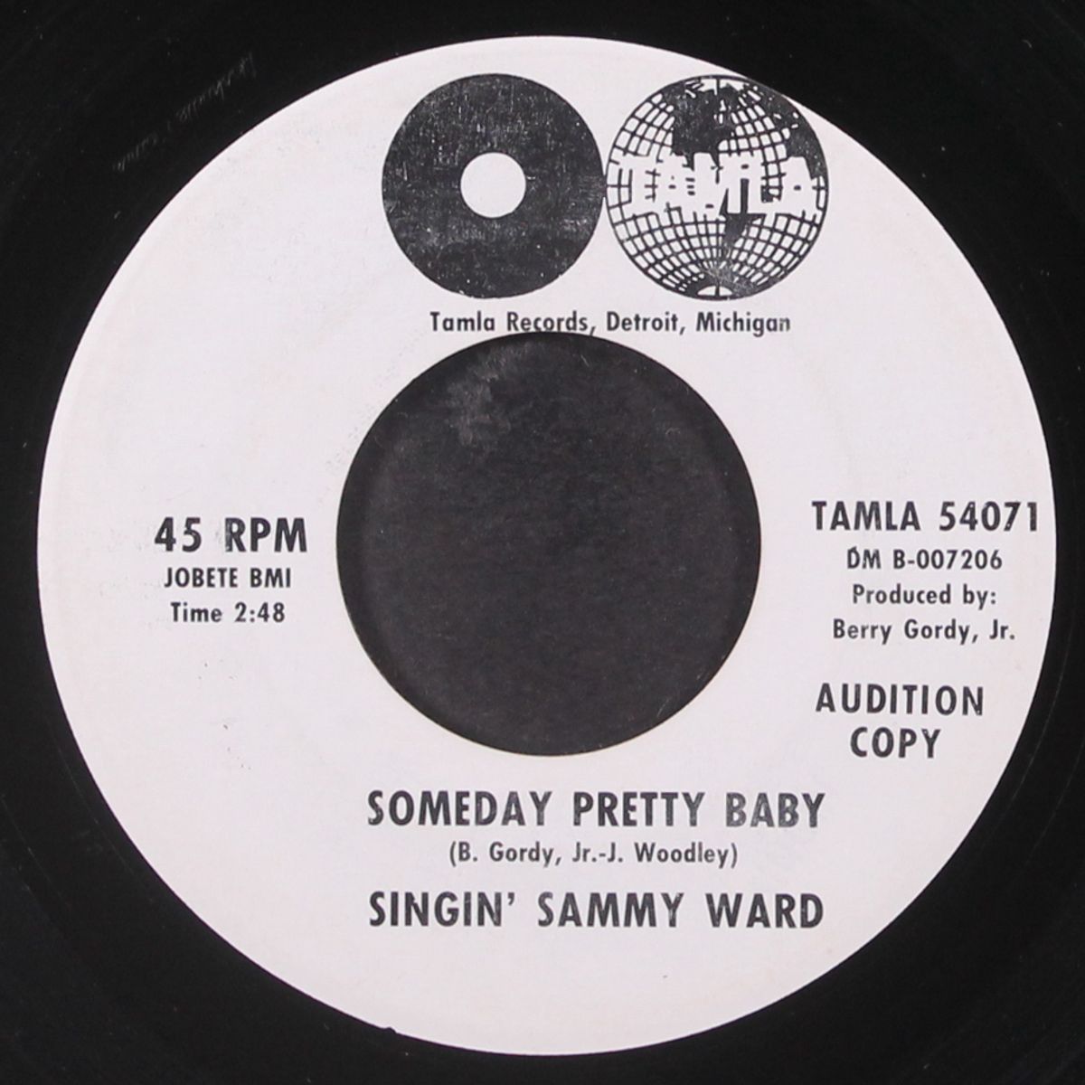 someday pretty baby / part time love by SINGIN' SAMMY WARD