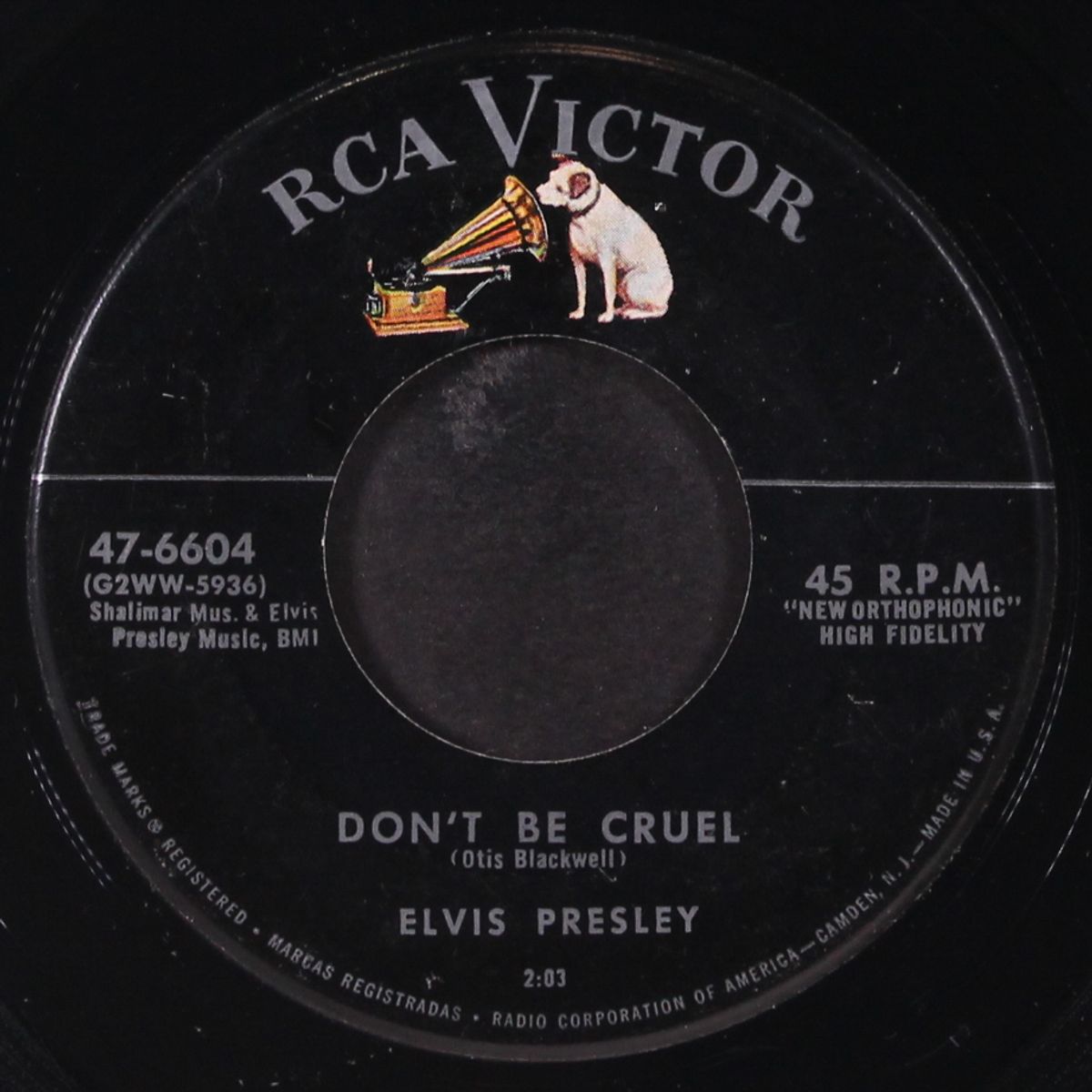 hound dog / don't be cruel by ELVIS PRESLEY