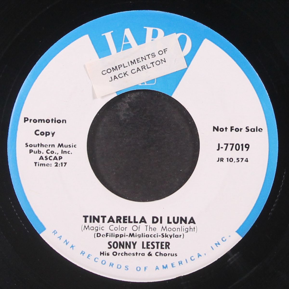 tinarella di luna by SONNY LESTER