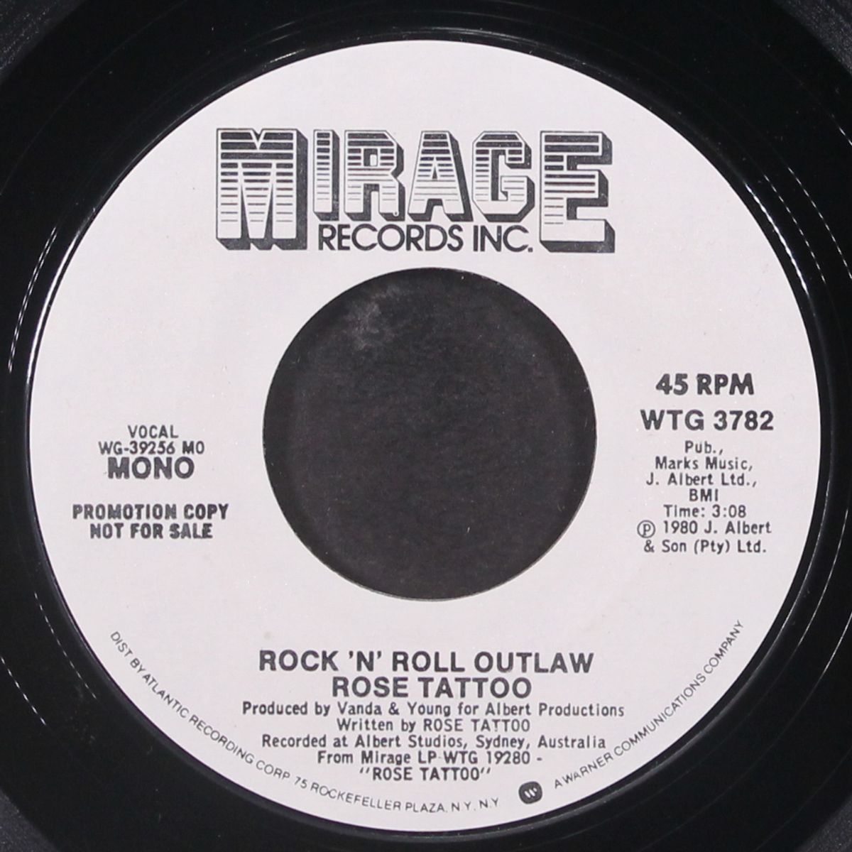 rock 'n' roll outlaw / mono by ROSE TATTOO