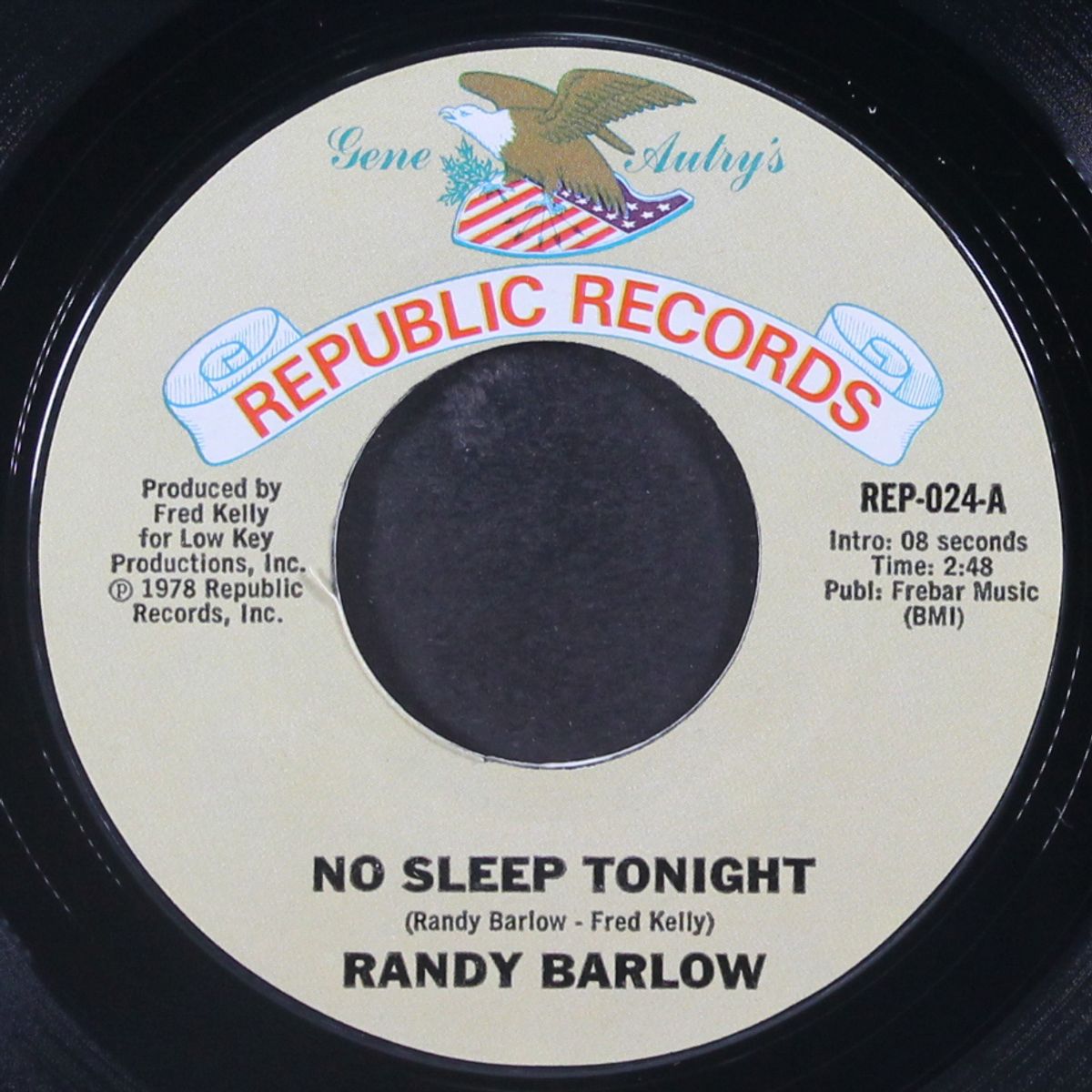 no sleep tonight / burning bridges by RANDY BARLOW