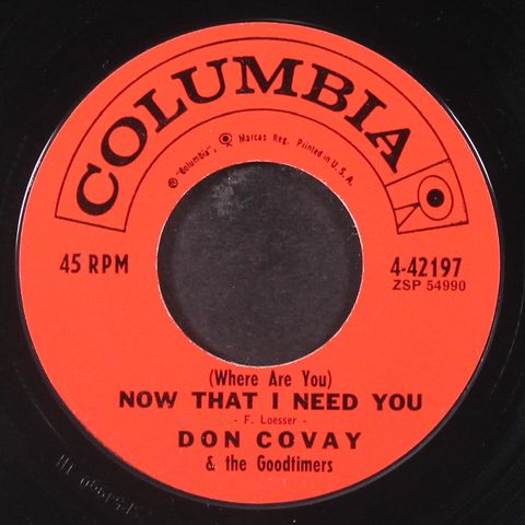 DON COVAY & GOODTIMERS