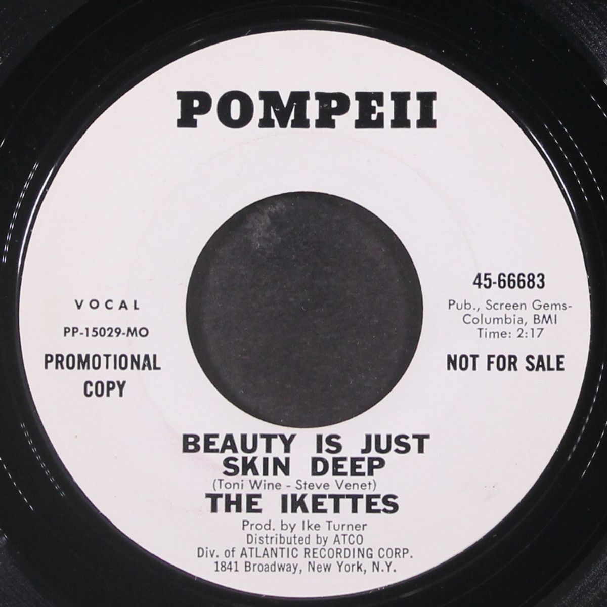 beauty is just skin deep / make em wait by IKETTES