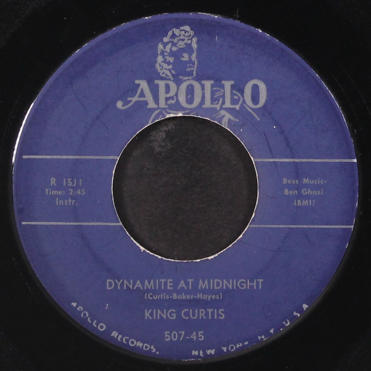 dynamite at midnight / king's rock by KING CURTIS