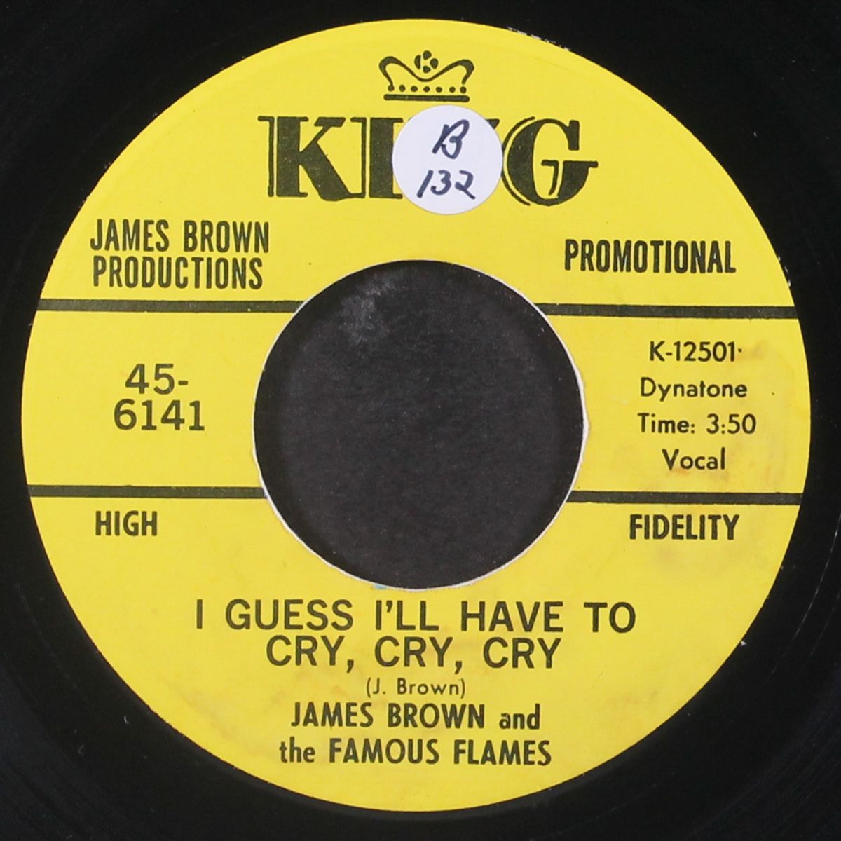i guess i'll have to cry, cry, cry / same by JAMES BROWN