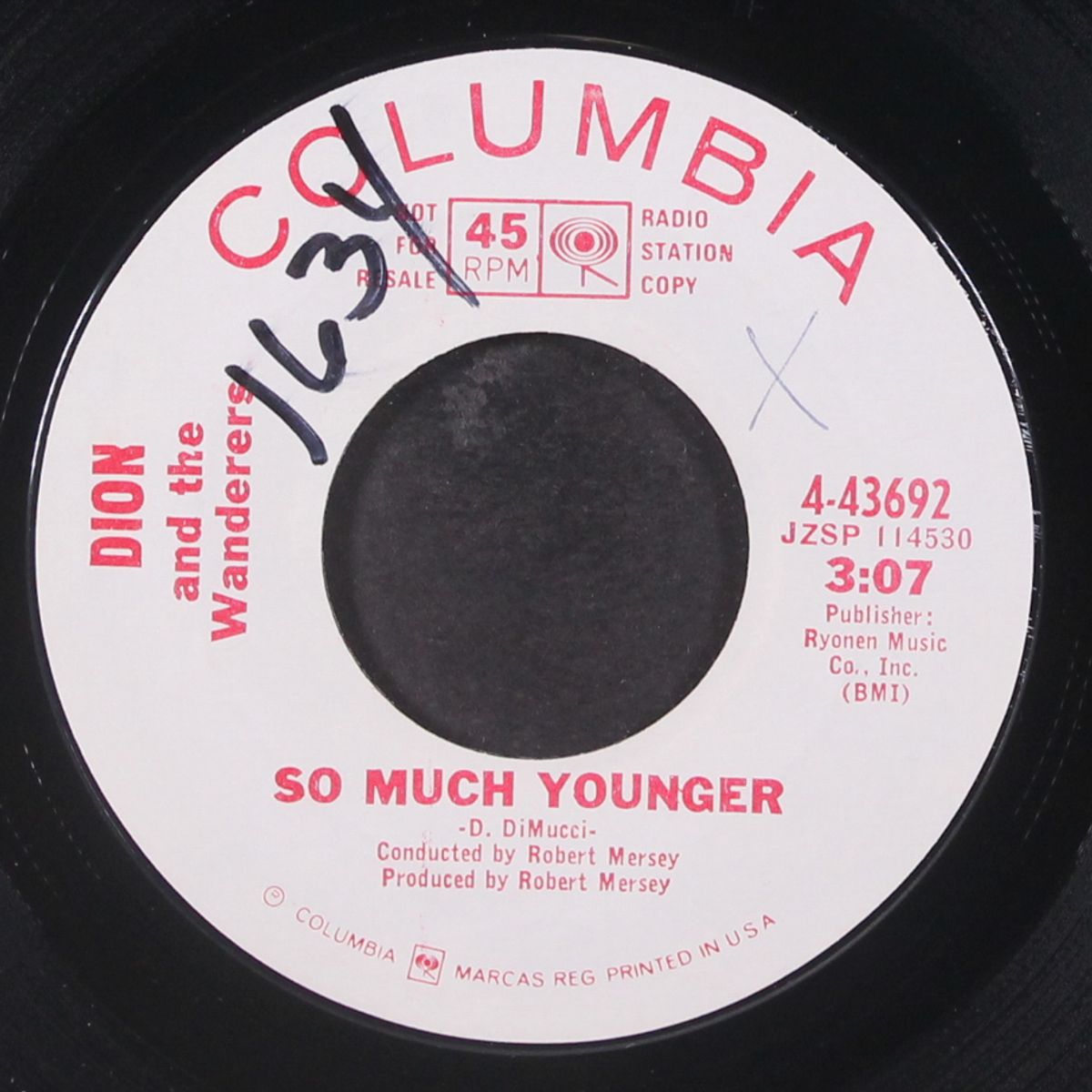 two ton feather / so much younger by DION & WANDERERS