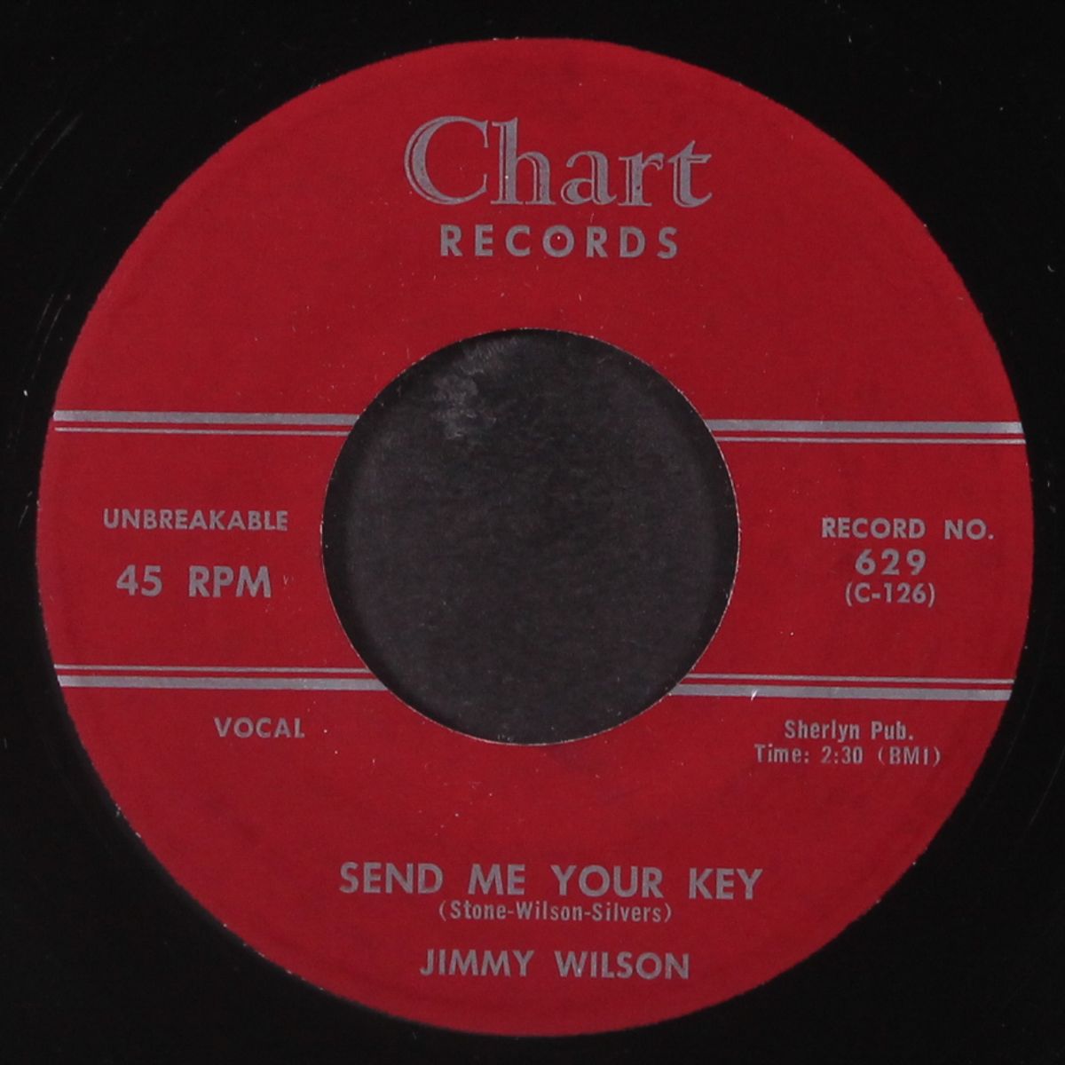 send me your key / poor poor lover by JIMMY WILSON