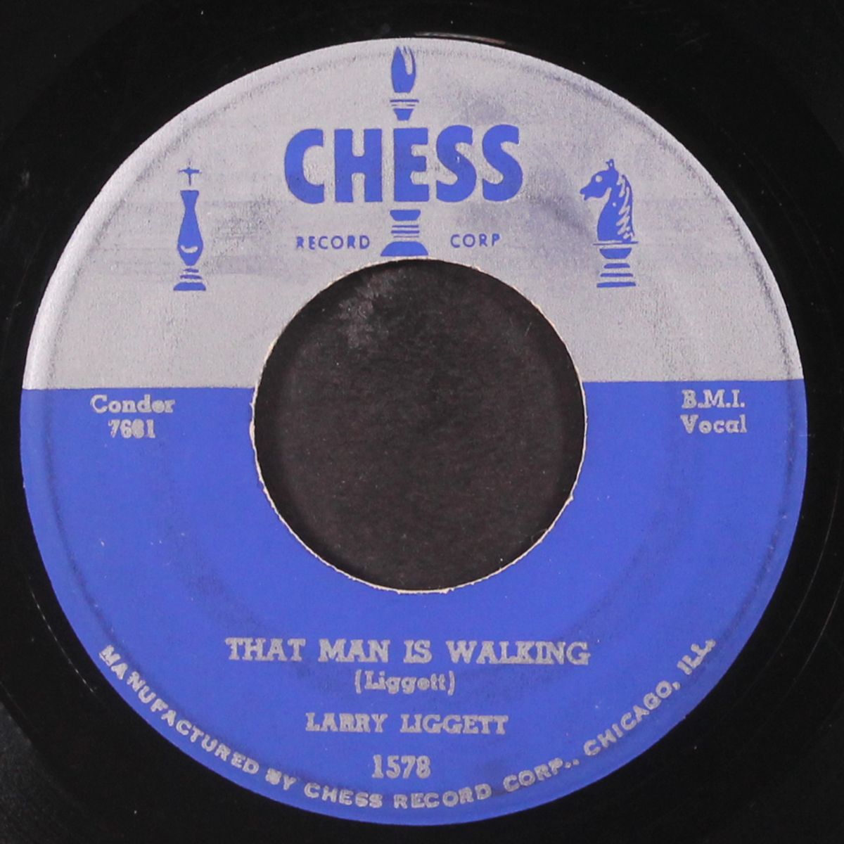 that man is walking / ma ma yoquiero mambo by LARRY LIGGETT