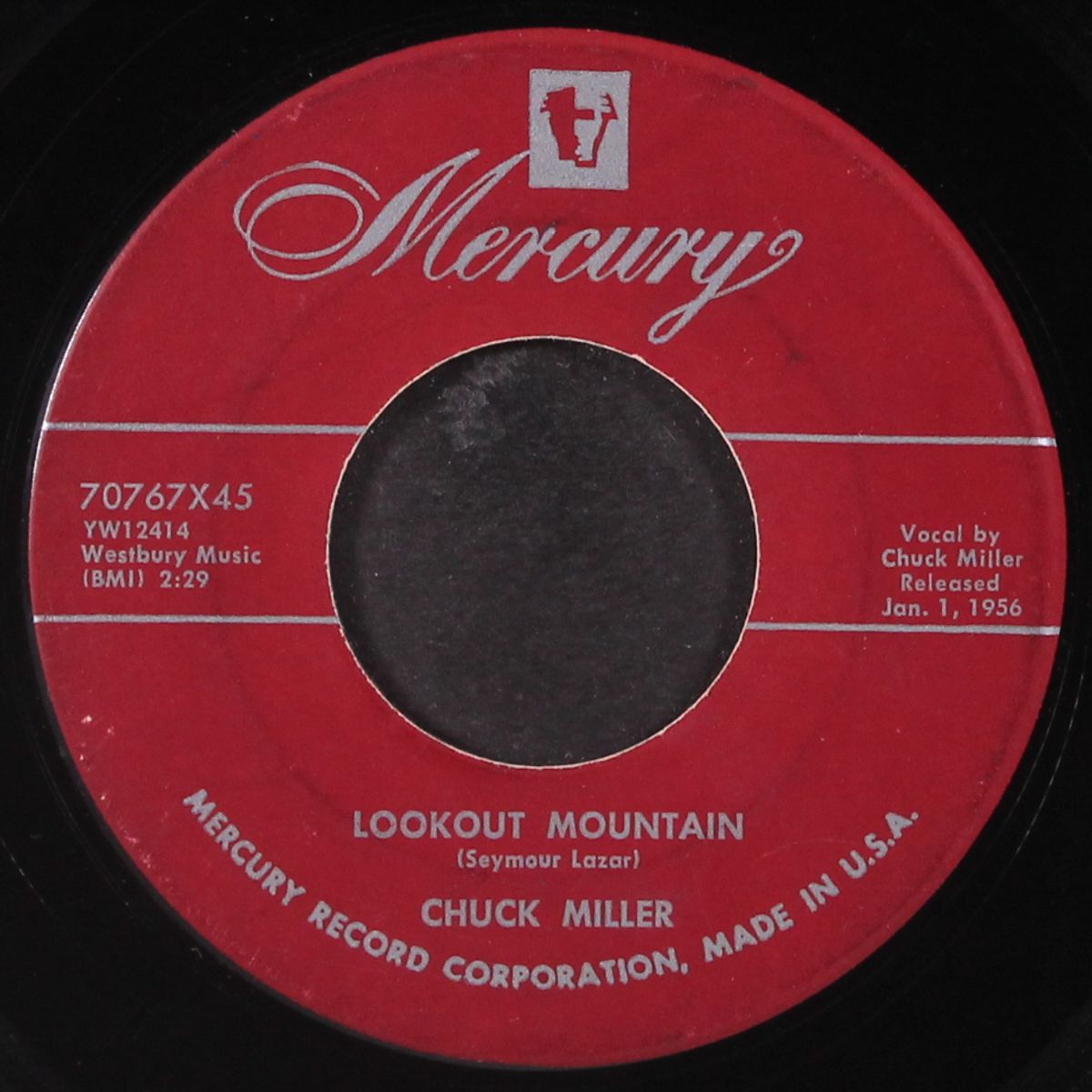 boogie blues / lookout mountain by CHUCK MILLER