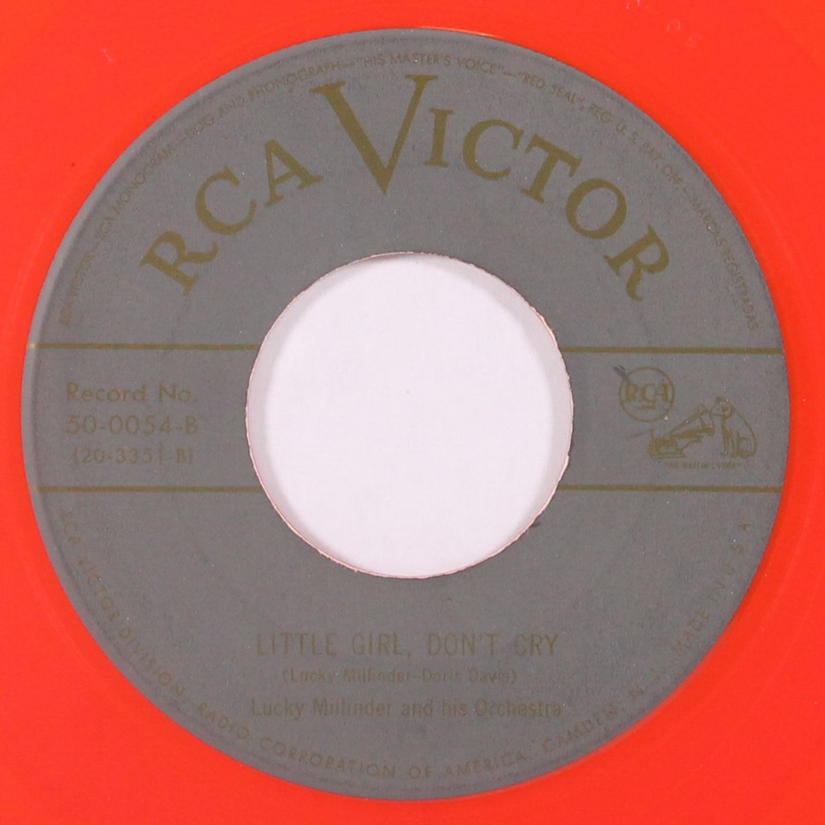 d'natural blues / little girl, don't cry by LUCKY MILLINDER