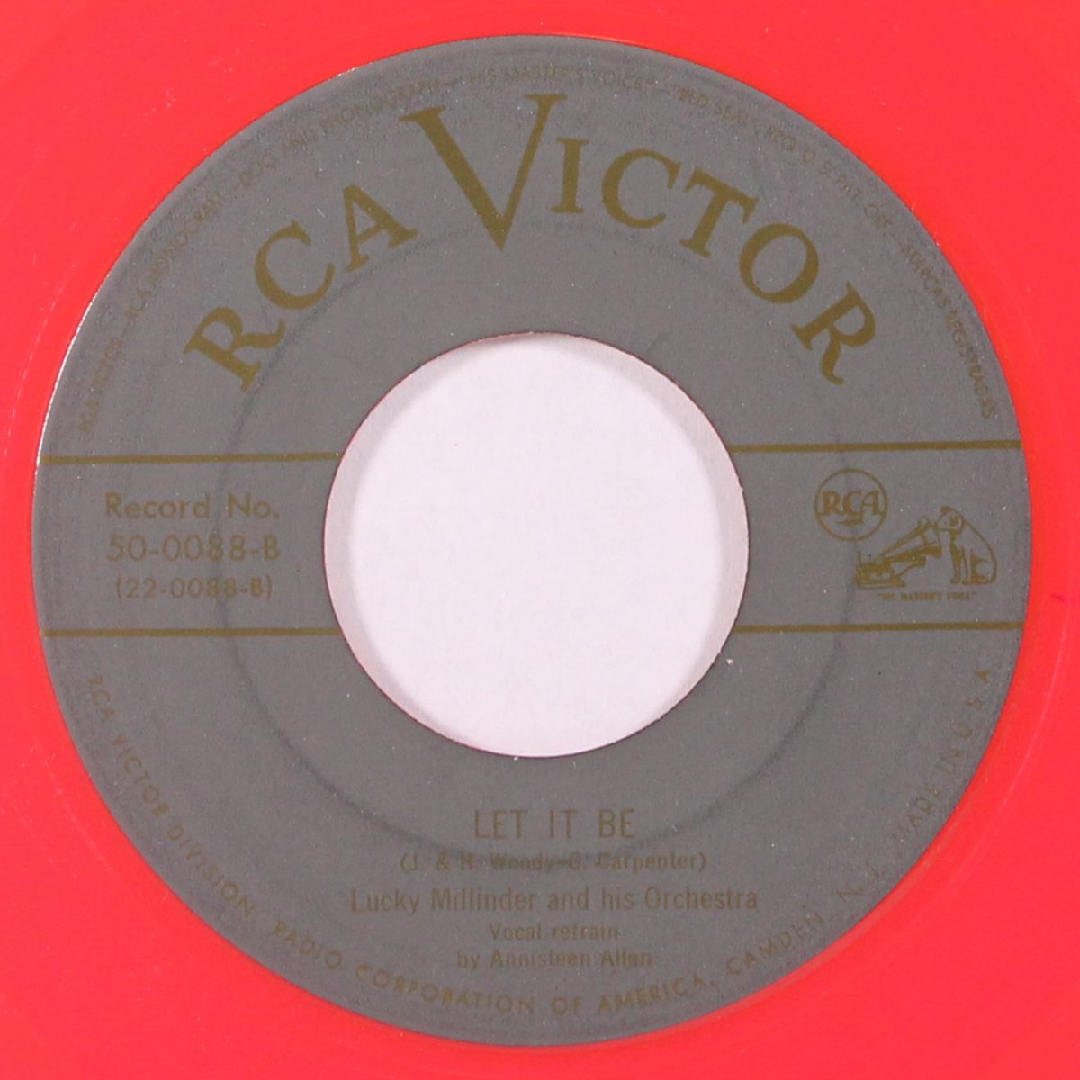 sweet slumber / let it be by LUCKY MILLINDER