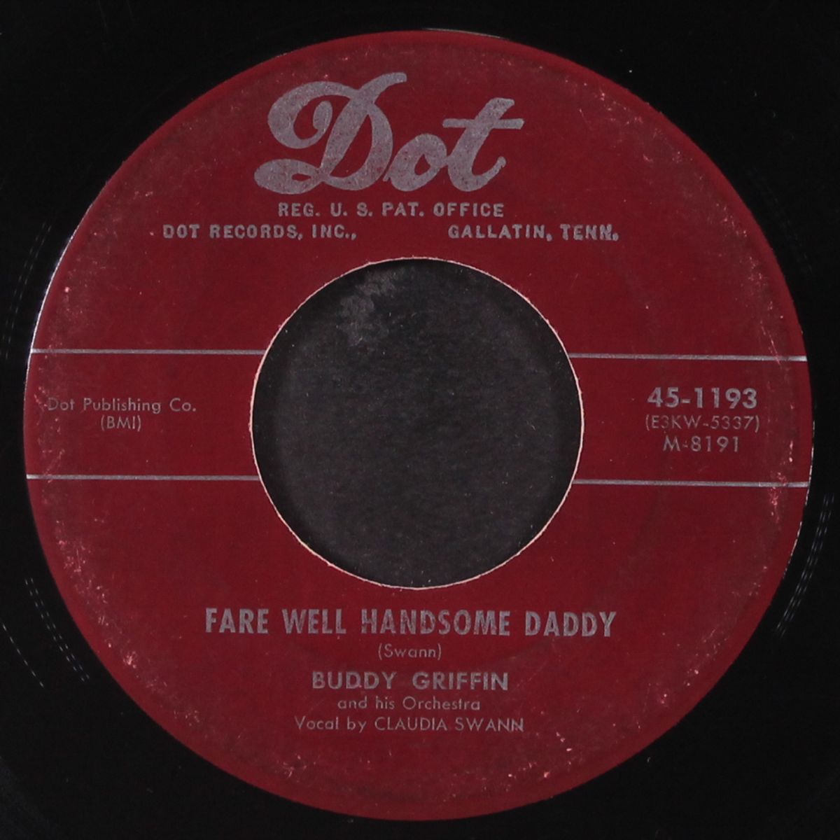 oh, what a smile can do / fare well handsome daddy by BUDDY GRIFFIN