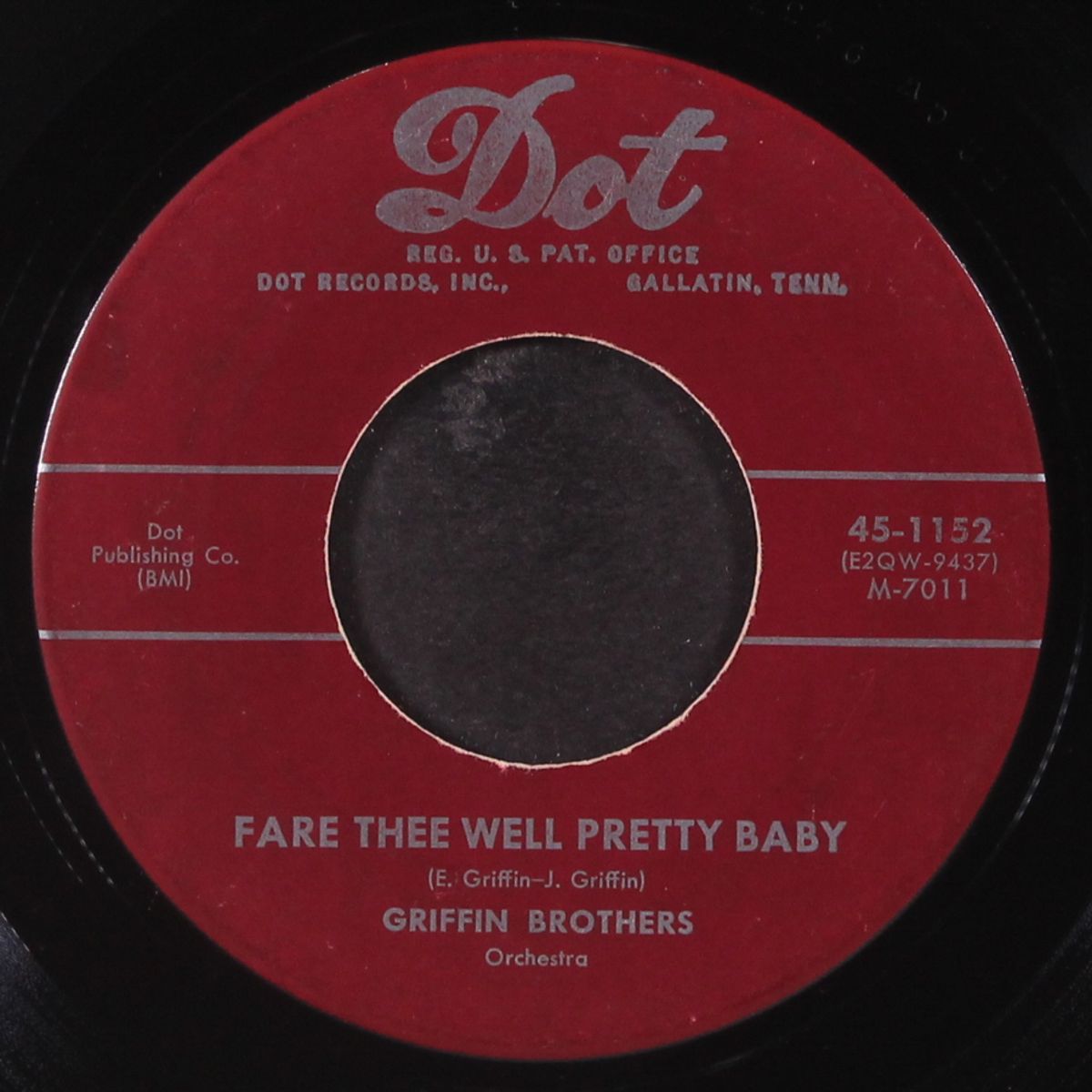 griffs mambo / fare thee well pretty baby by GRIFFIN BROTHERS