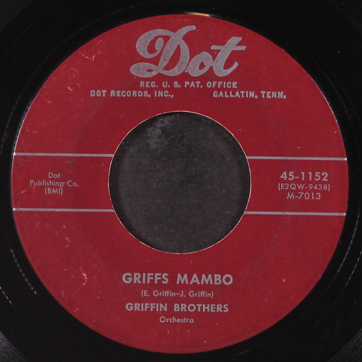 griffs mambo / fare thee well pretty baby by GRIFFIN BROTHERS