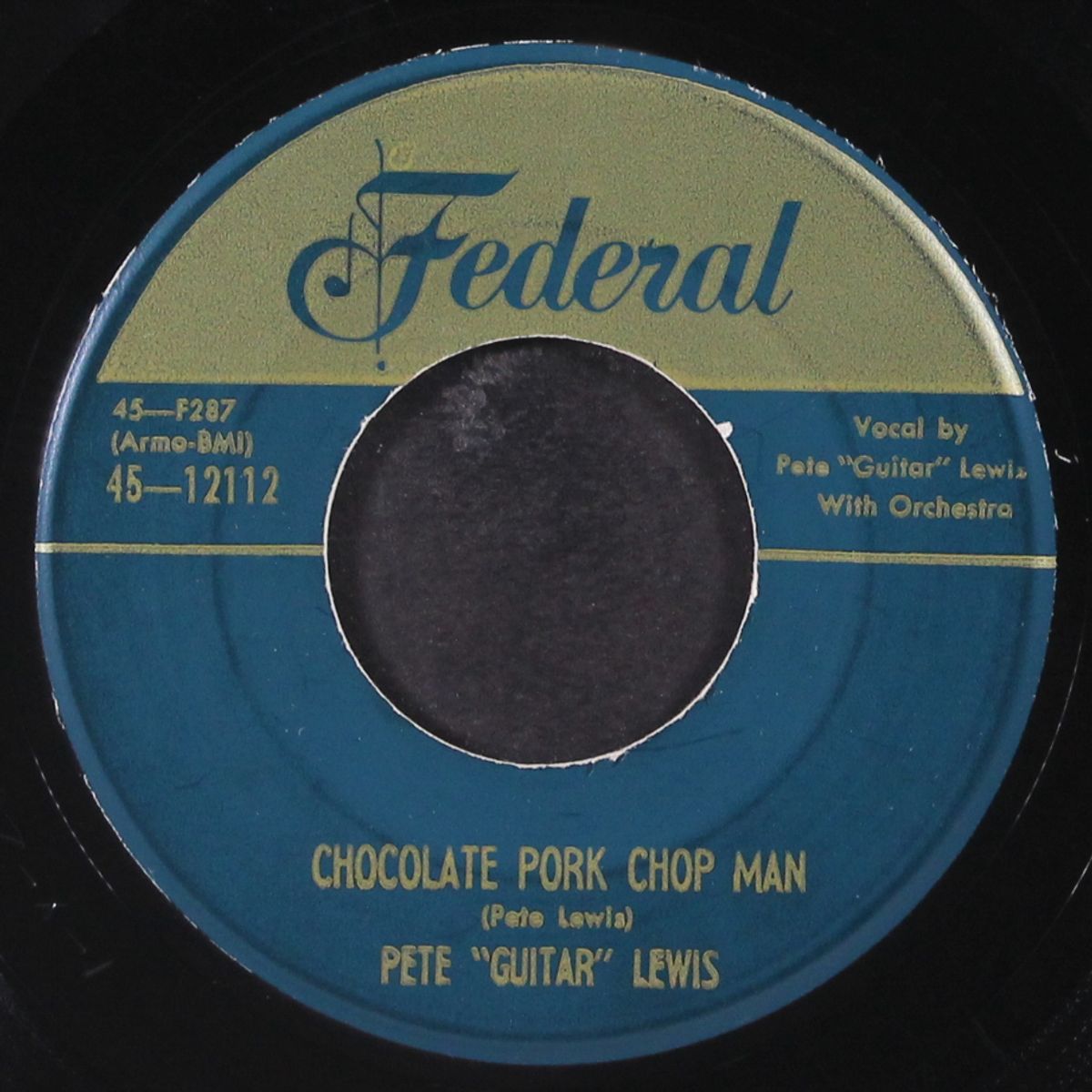 the blast / chocolate pork chop by PETE "GUITAR" LEWIS
