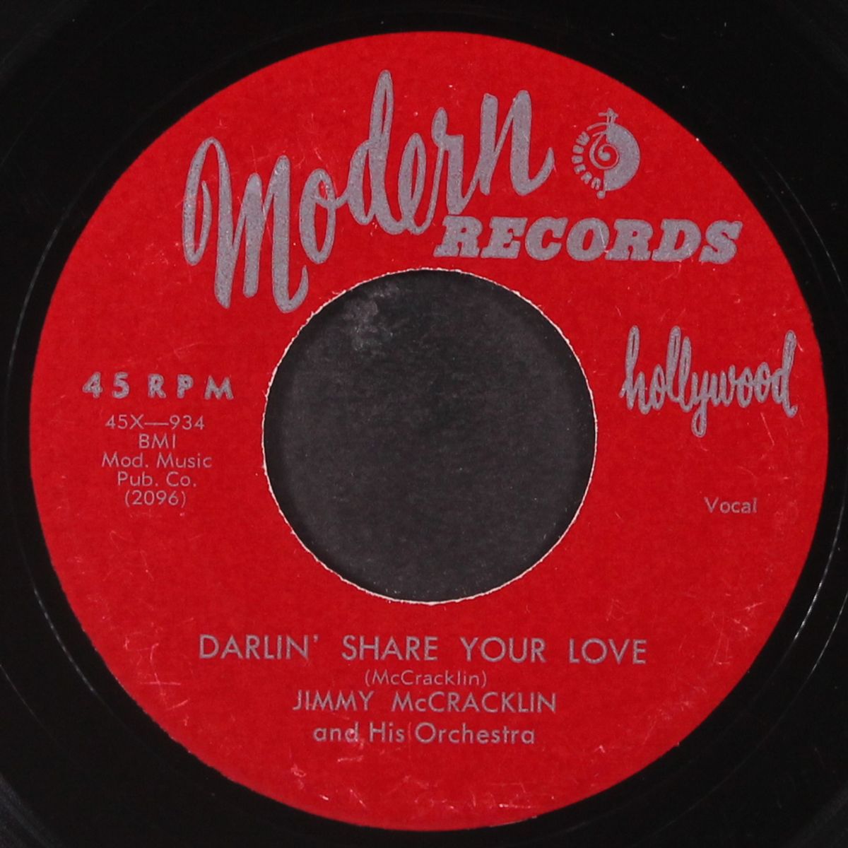 give my heart a break / darlin' share your love by JIMMY MCCRACKLIN
