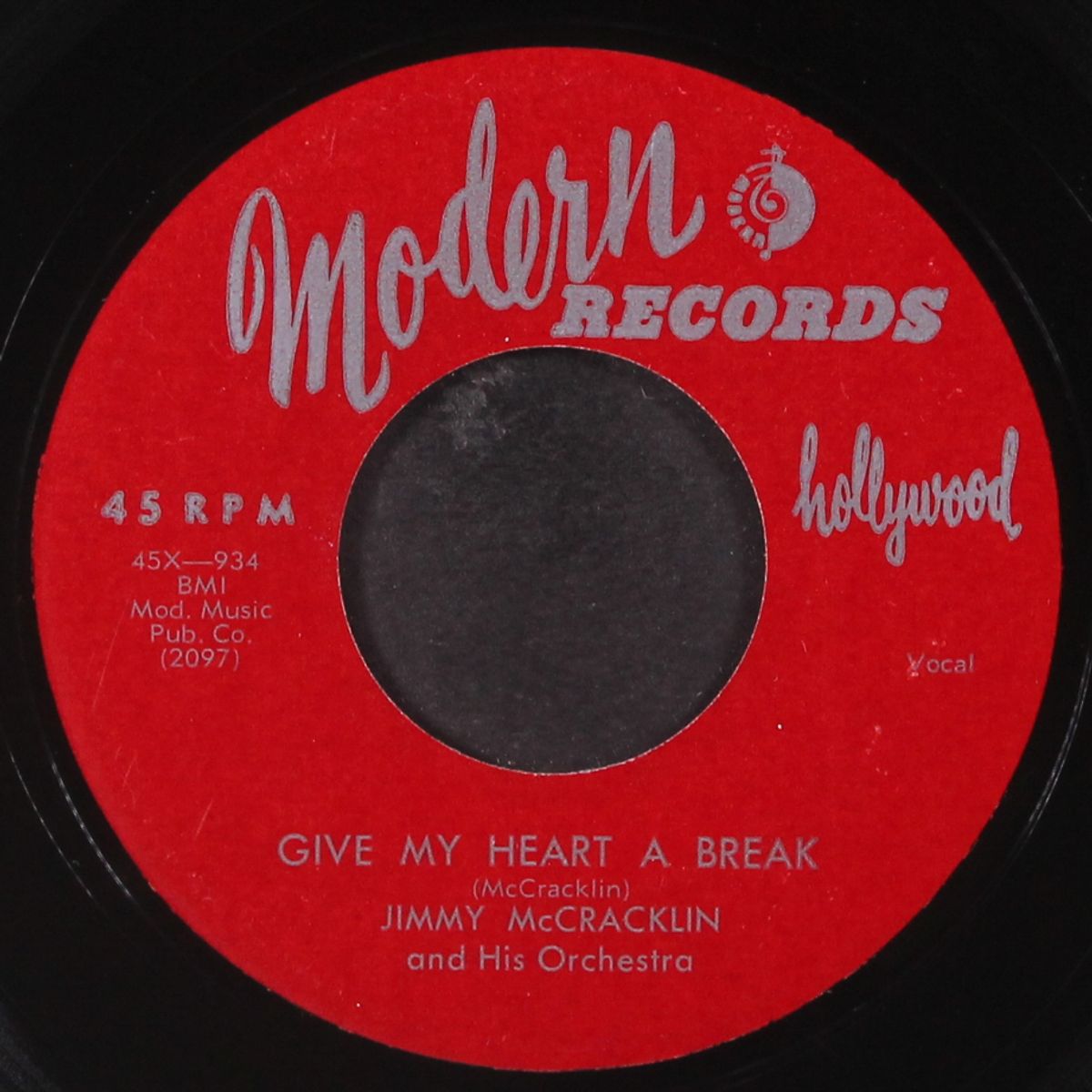 give my heart a break / darlin' share your love by JIMMY MCCRACKLIN