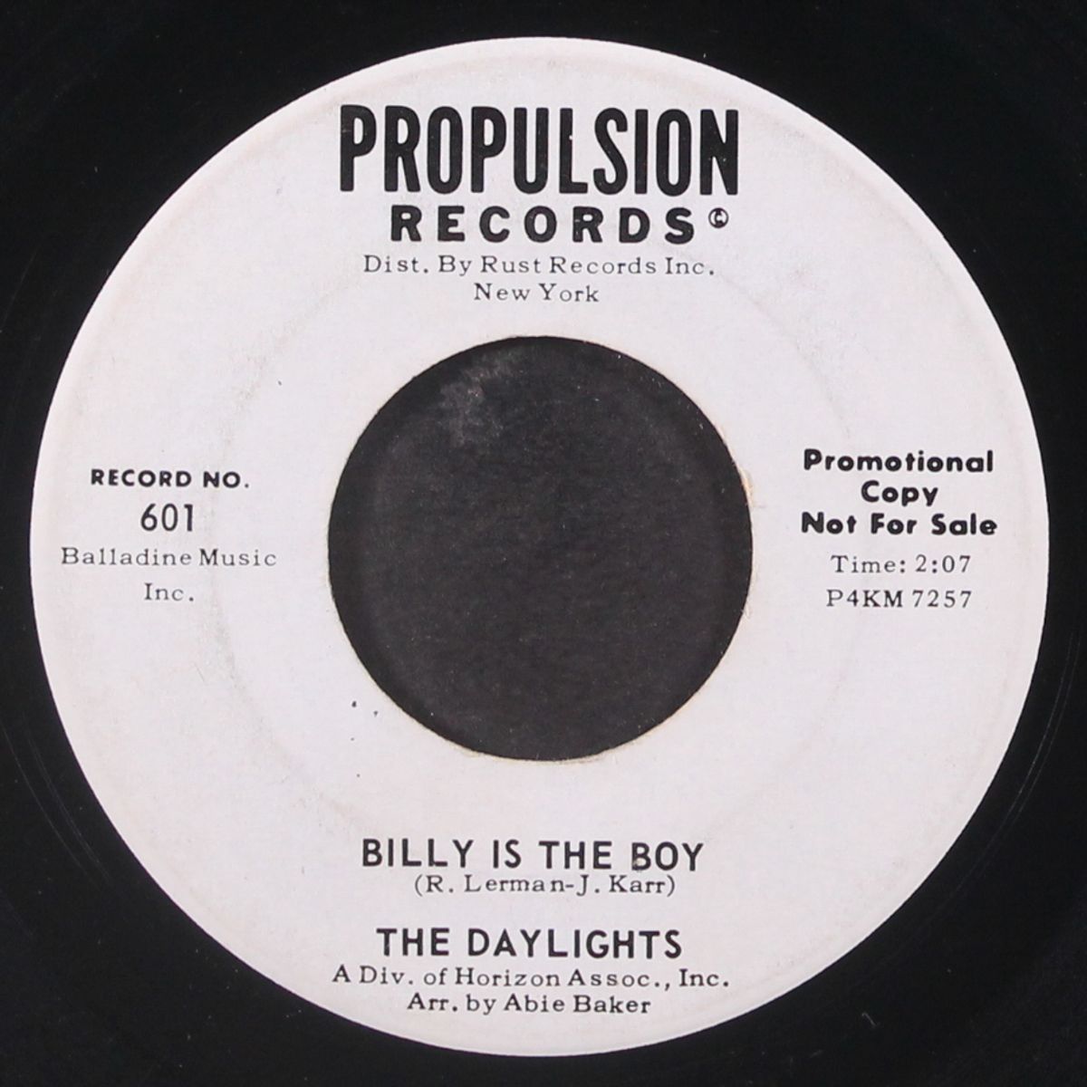 billy is the boy / a tear fell from my eyes by DAYLIGHTS