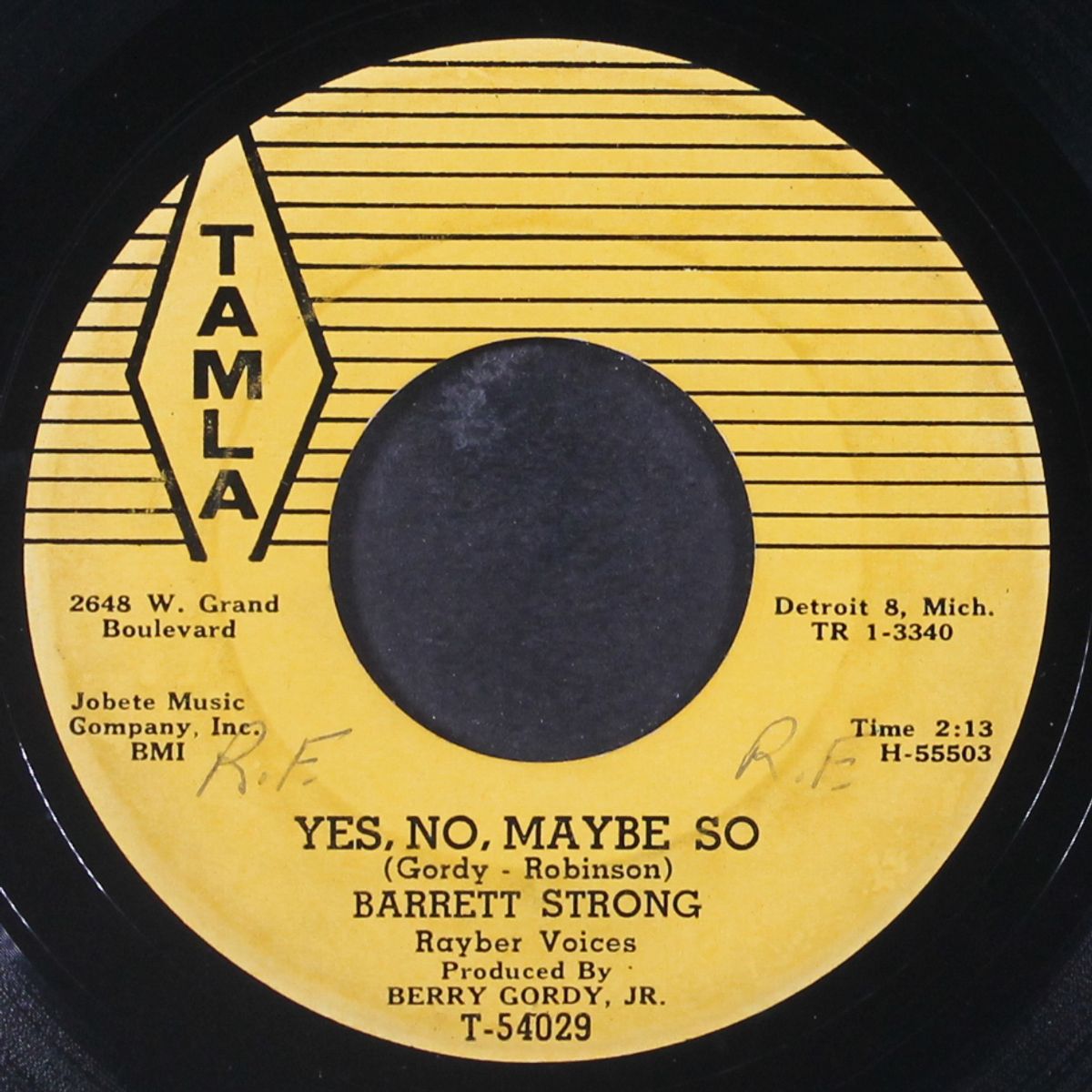 yes, no, maybe so / you knows what to do by BARRETT STRONG