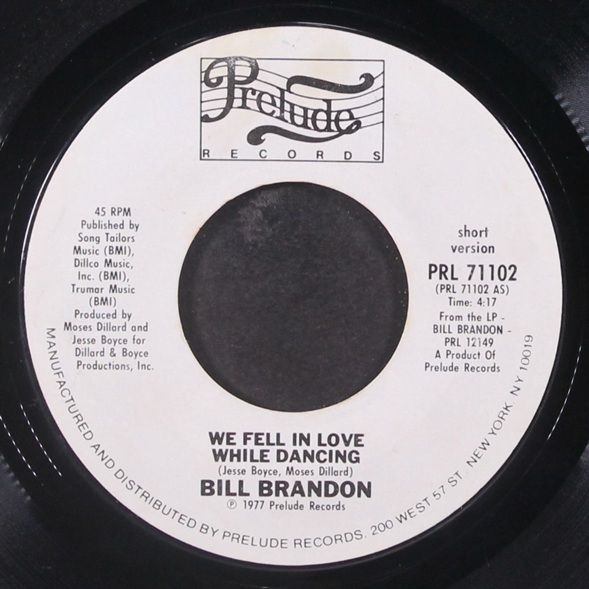 we fell in love while dancing / short by BILL BRANDON