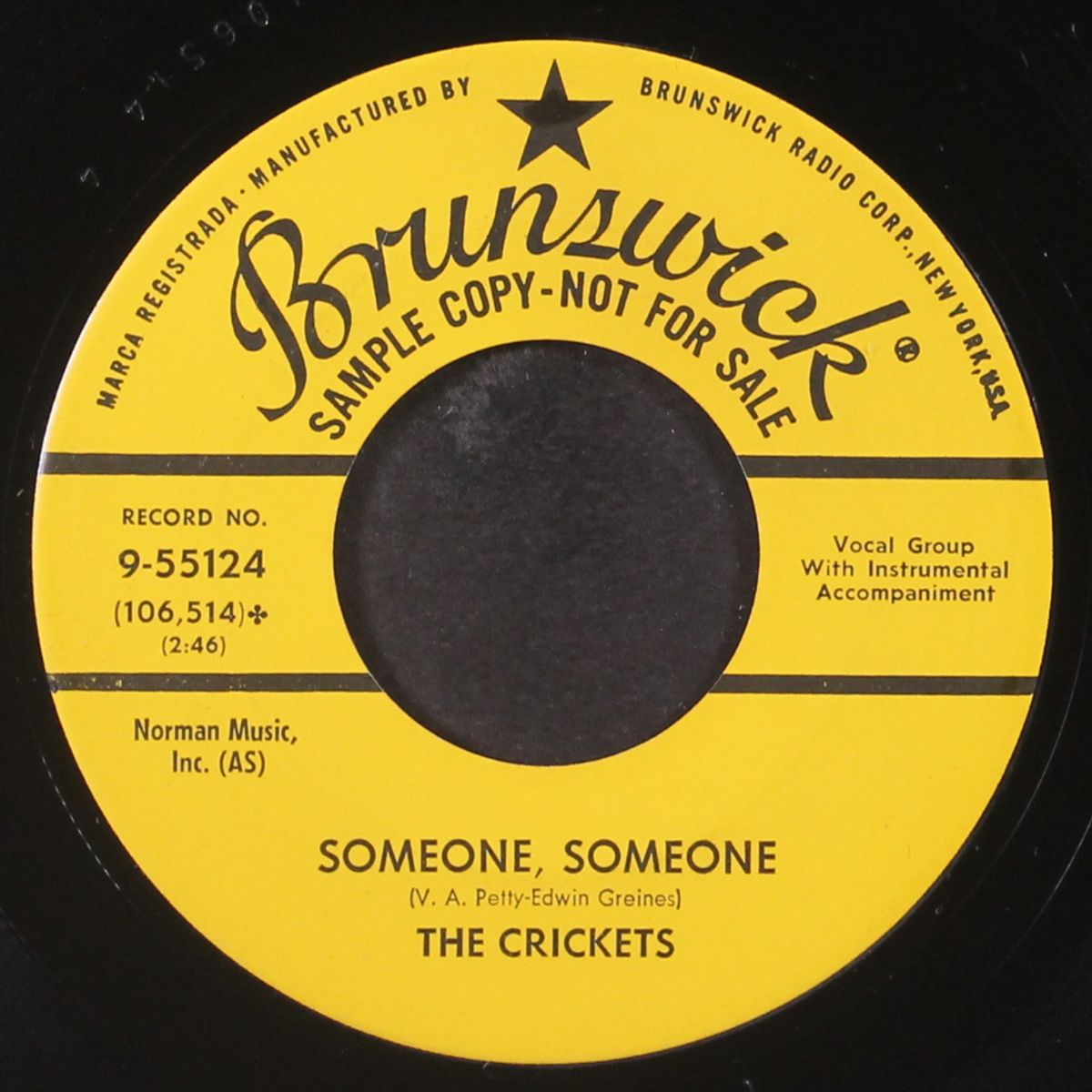 love's made a fool of you by CRICKETS