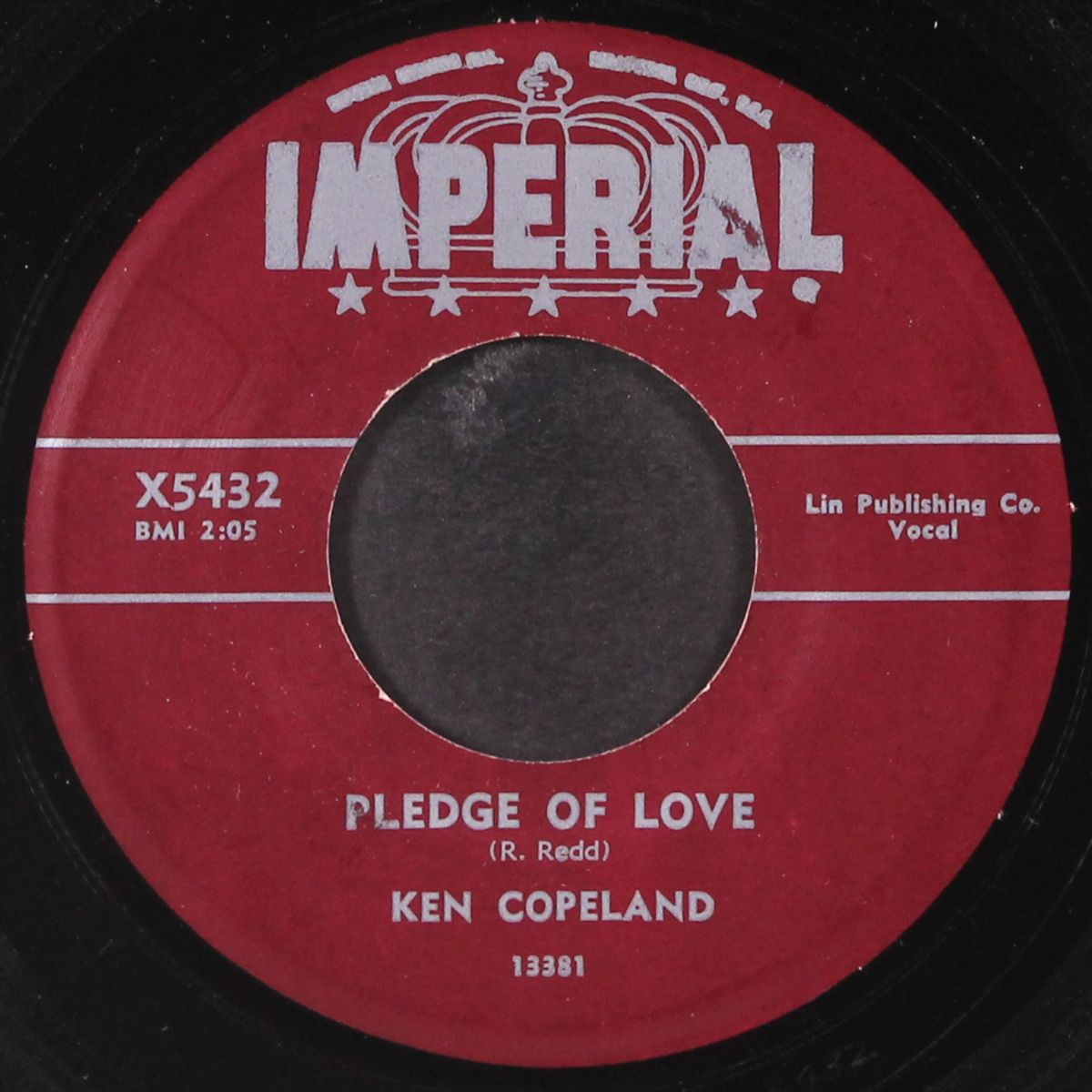 pledge of love / night air by KEN COPELAND / MINTS