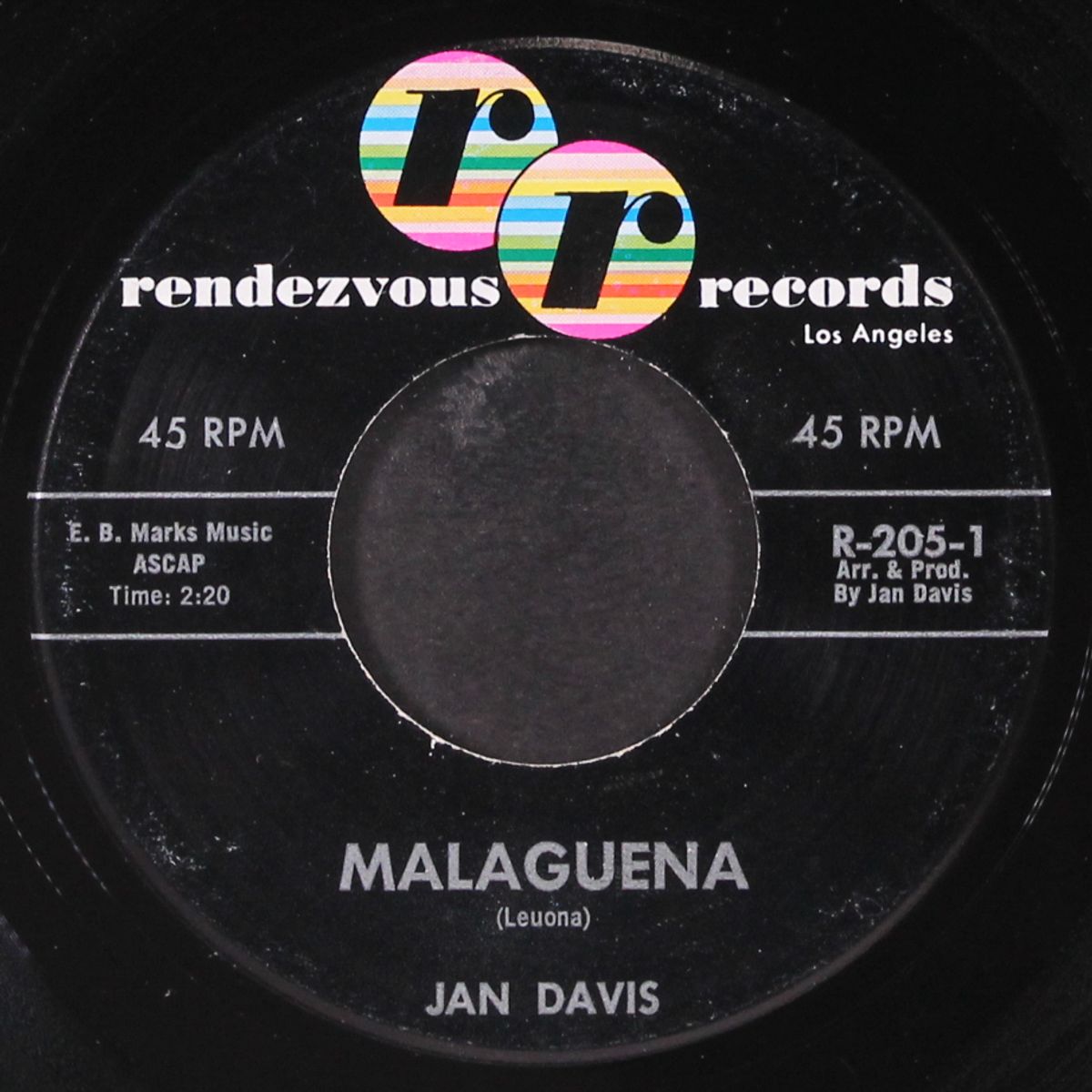 malaguena / hop, skip & jump by JAN DAVIS