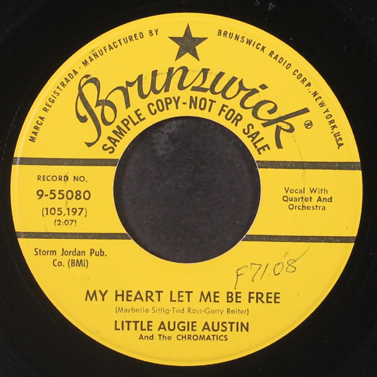 too late / my heart let me be free by EDDIE SINGLETON & CHROMATICS