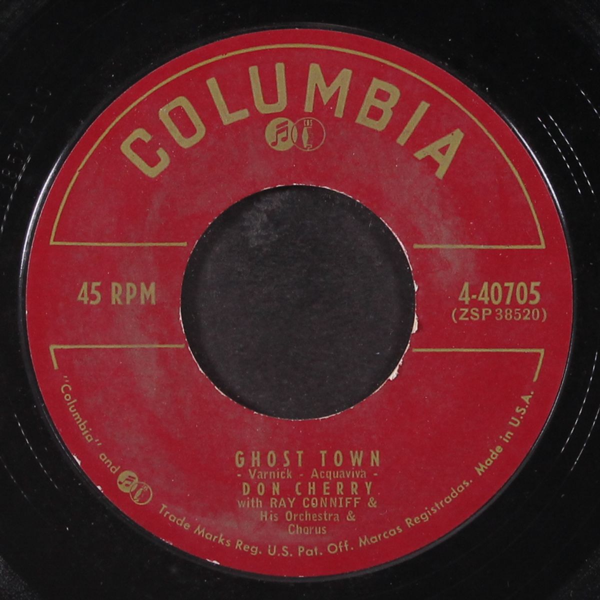 ghost town / i'll be around by DON CHERRY