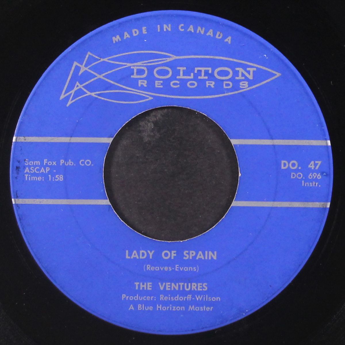 blue moon / lady of spain by VENTURES