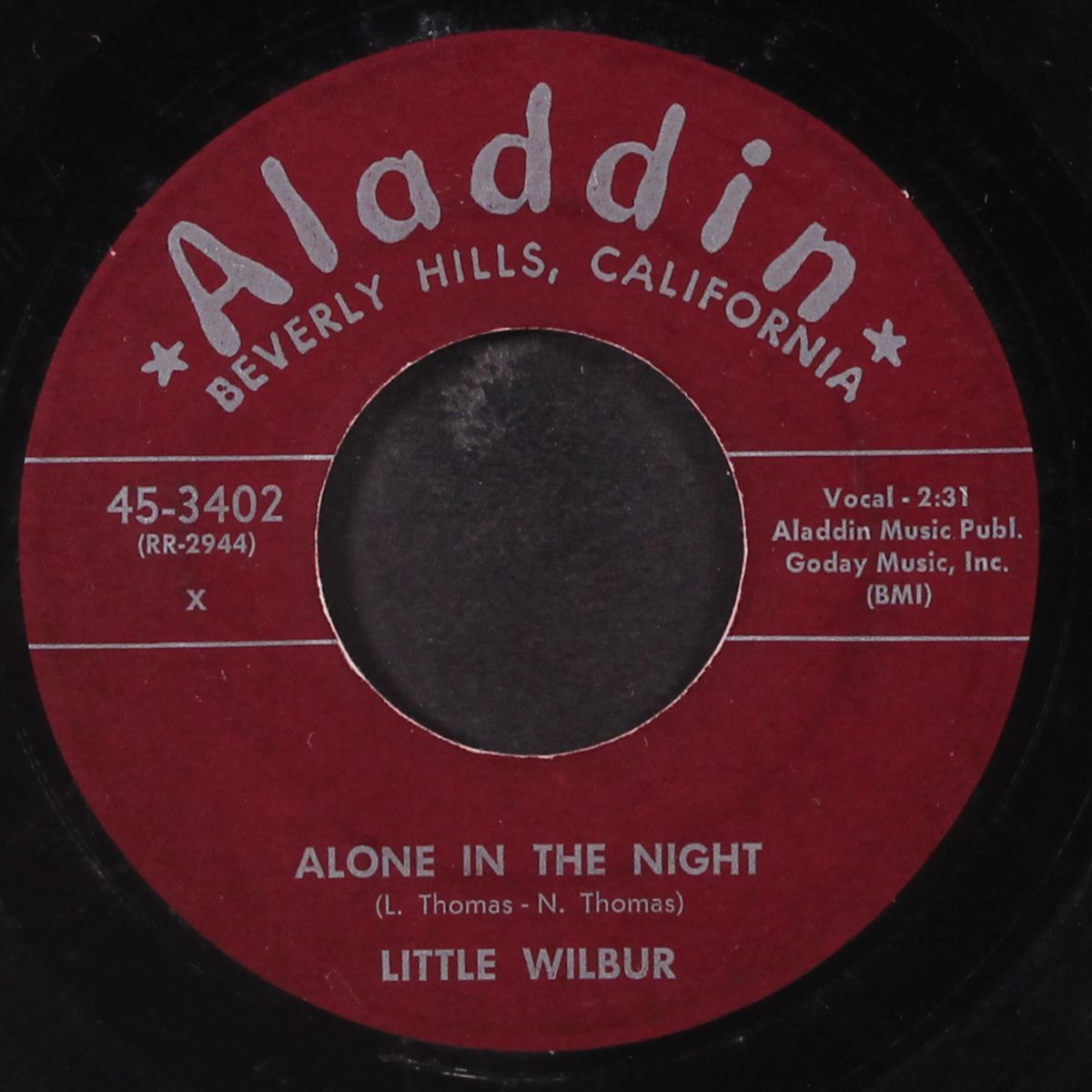 heart to heart / alone in the night by LITTLE WILBUR & PLEASERS