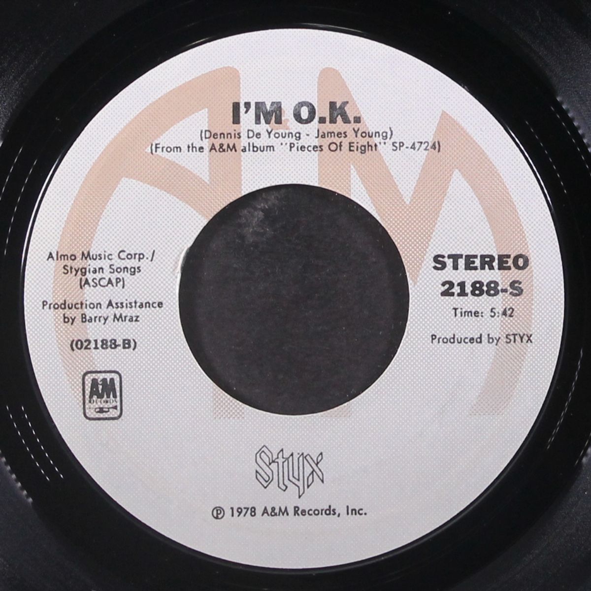 babe / i'm o.k. by STYX