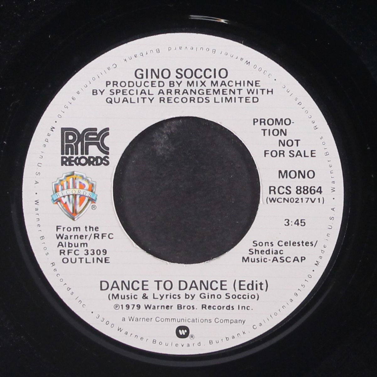 dance to dance (edit) / mono by GINO SOCCIO