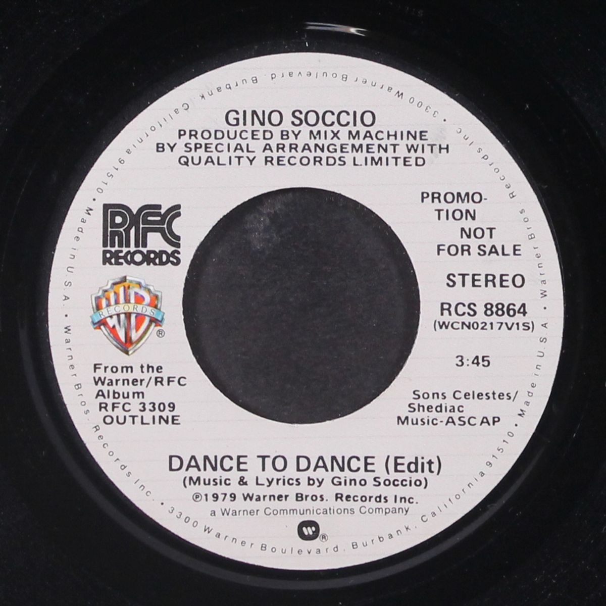 dance to dance (edit) / mono by GINO SOCCIO