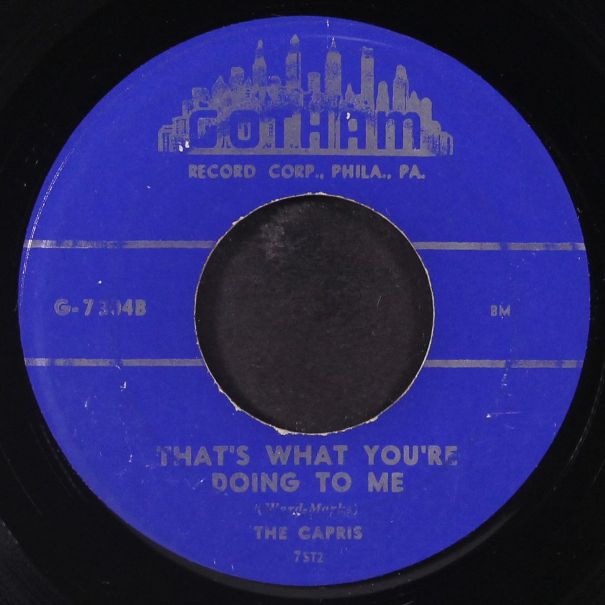 god only knows / that's what you're doing to me by CAPRIS
