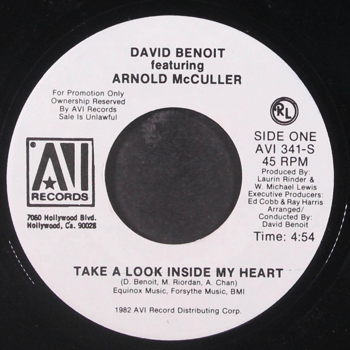 take a look inside my heart by DAVID BENOIT & ARNOLD MCCULLER