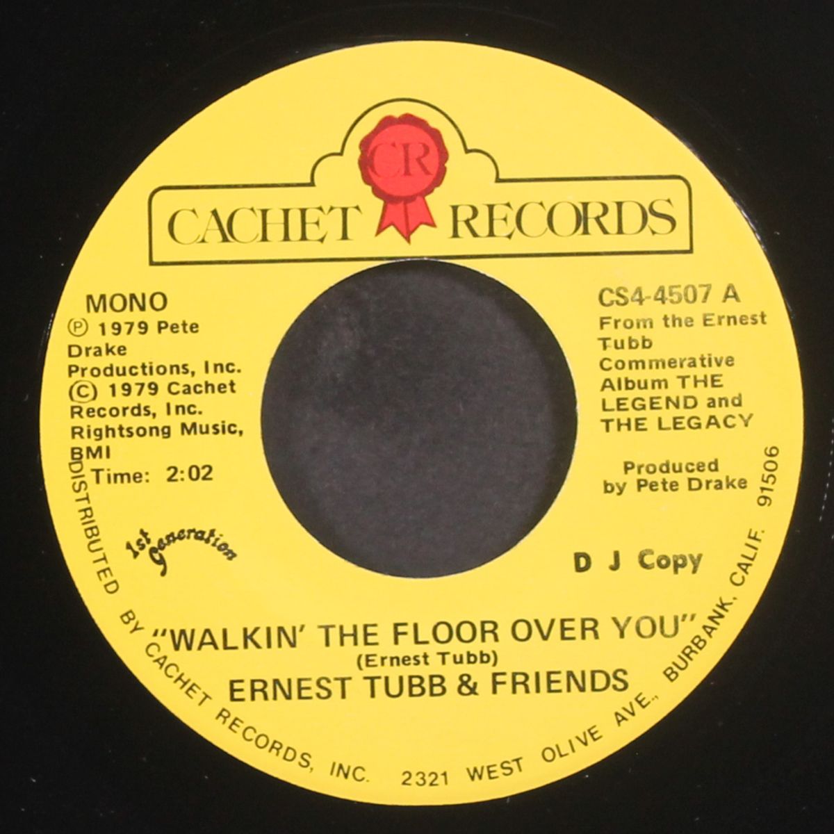 walkin' the floor over you / let's say good-bye like we said hello by ERNEST TUBB & FRIENDS