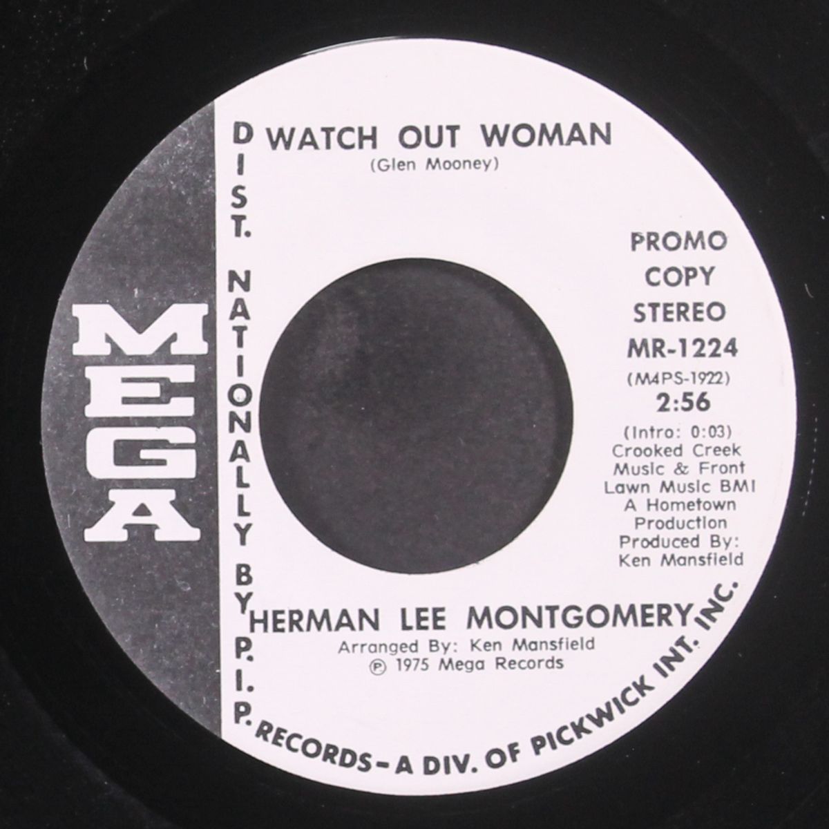 i'll be lucky / watch out woman by HERMAN LEE MONTGOMERY