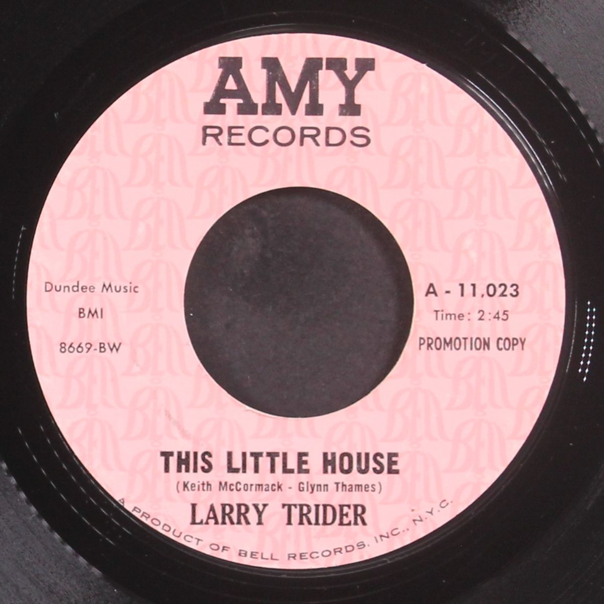 goin' away / this little house by LARRY TRIDER